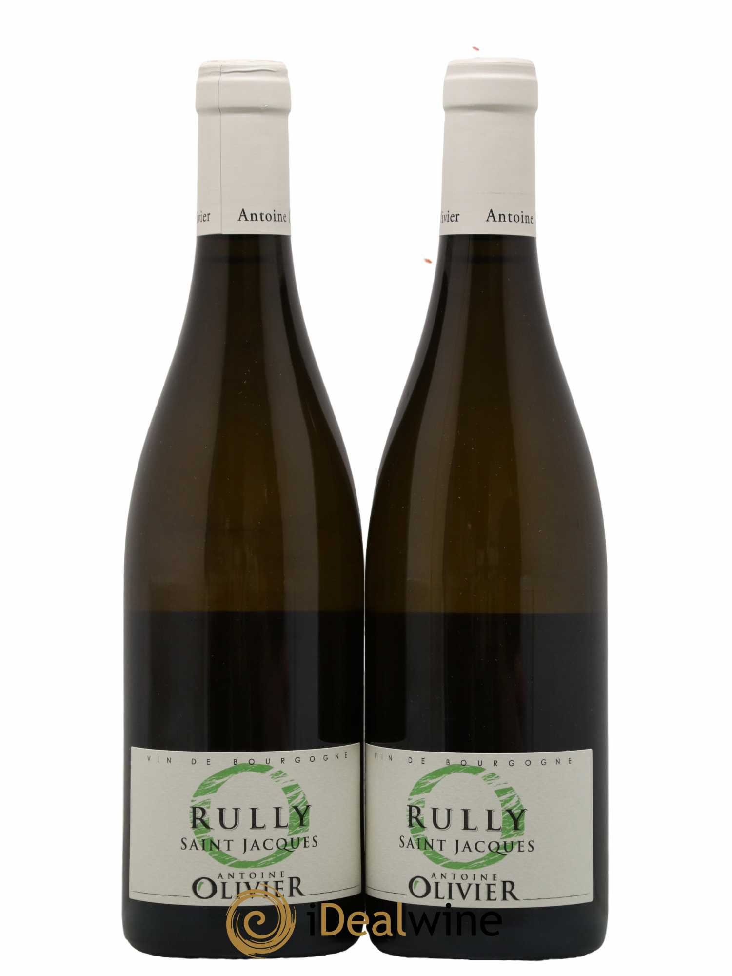 Rully Rully Saint Jacques Domaine Antoine Olivier 2020 - Lotto di 2 bottiglie - 0