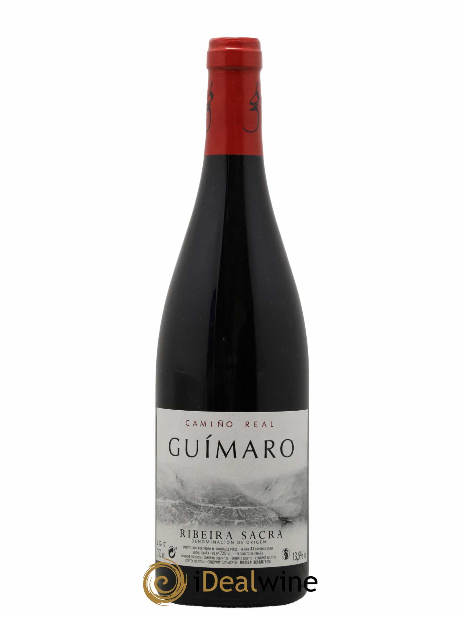 Espagne Ribeira Sacra Camino Real Guimaro 2017 - Lot de 1 bouteille - 0