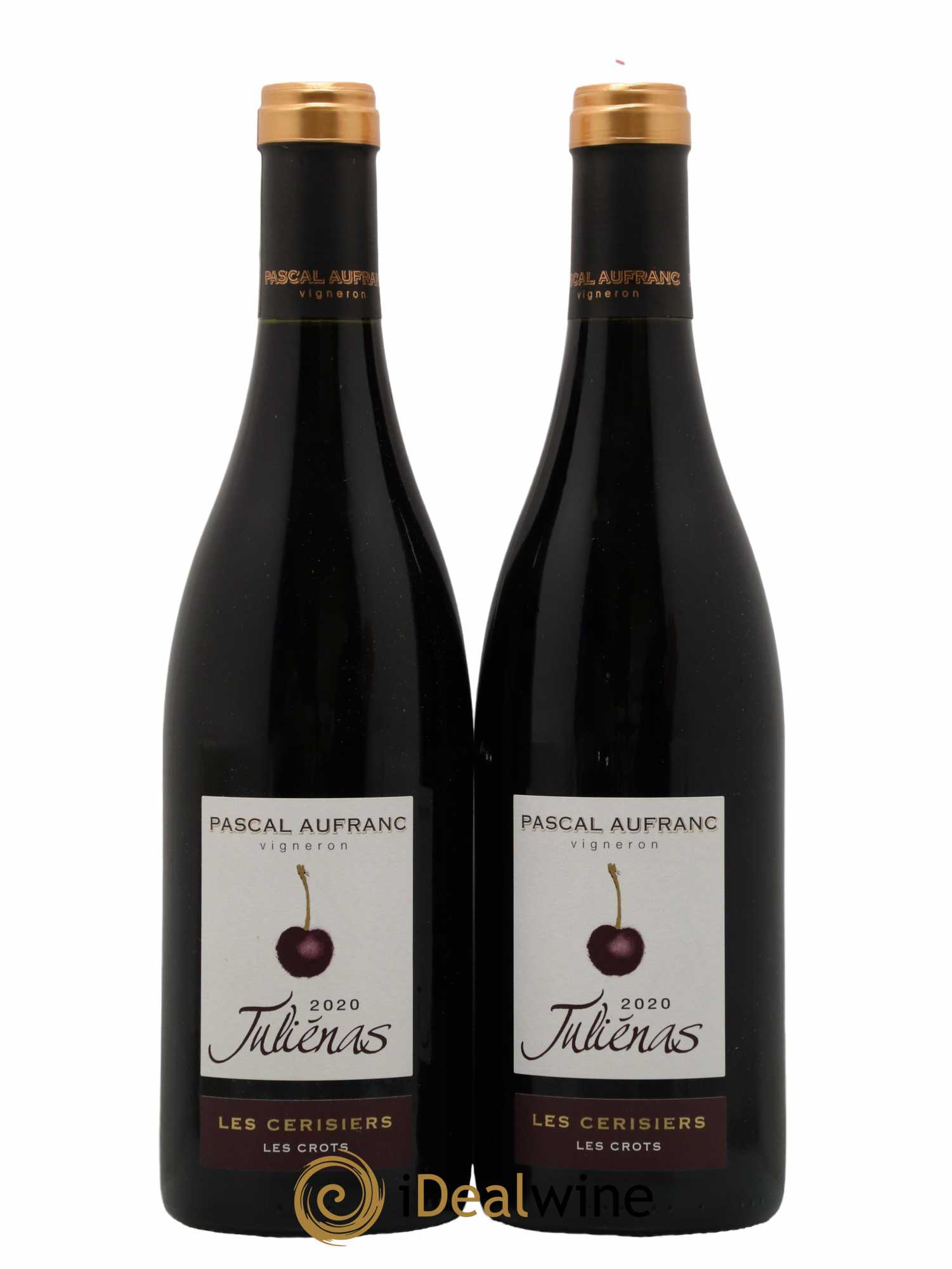 Juliénas Les Cerisiers Domaine Pascal Aufranc 2020 - Lot de 2 bouteilles - 0