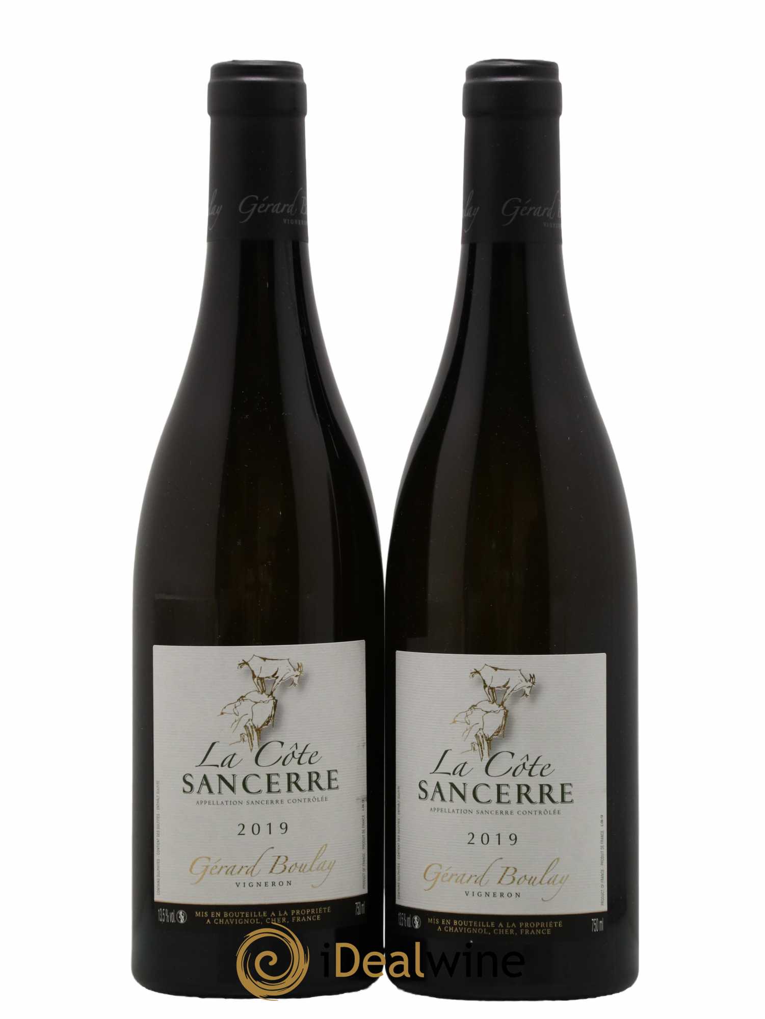 Sancerre La Côte Gérard Boulay 2019 - Lot de 2 bouteilles - 0