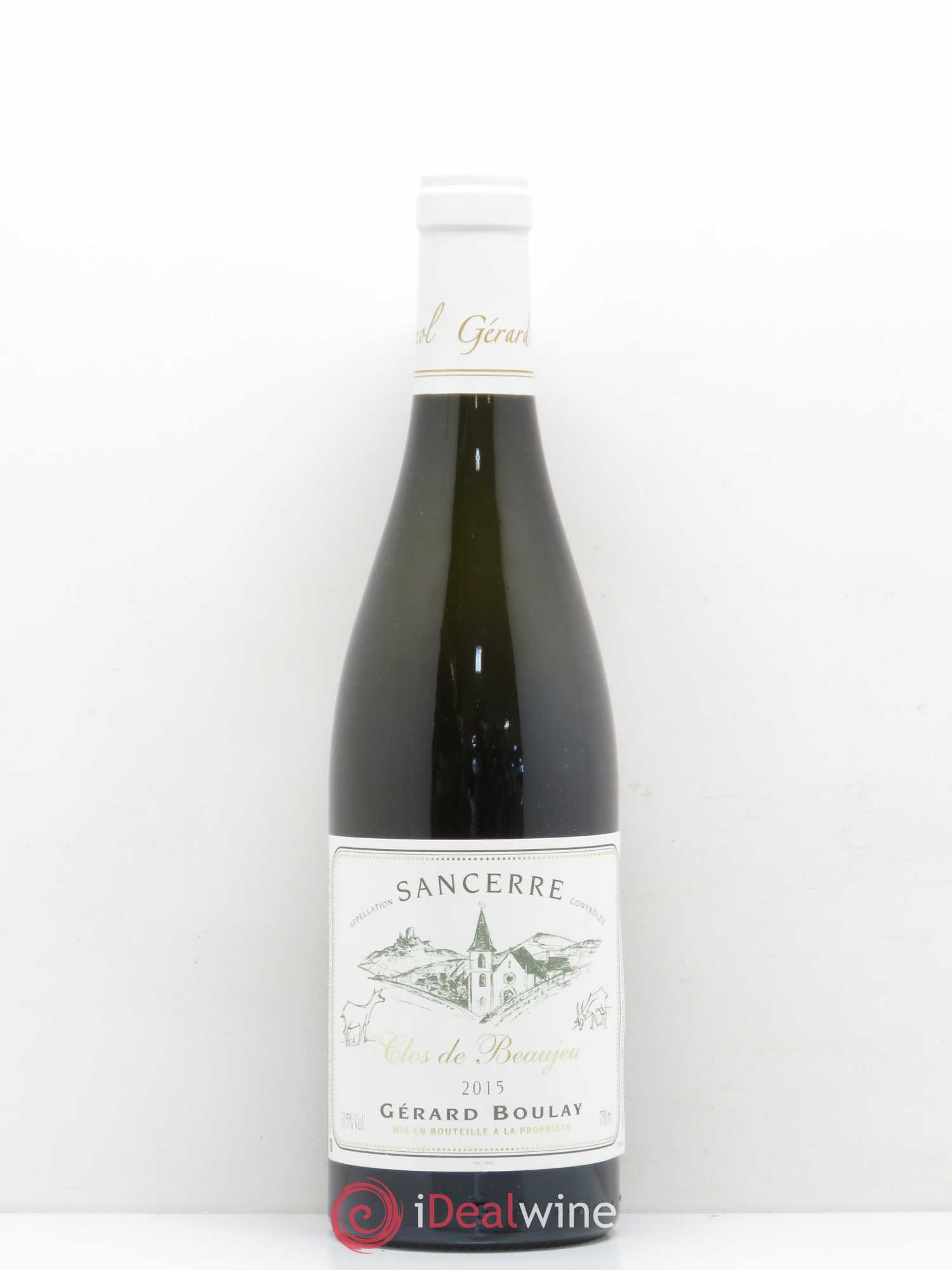 Sancerre Clos de Beaujeu Gérard Boulay 2015 - Lot de 1 bouteille - 0
