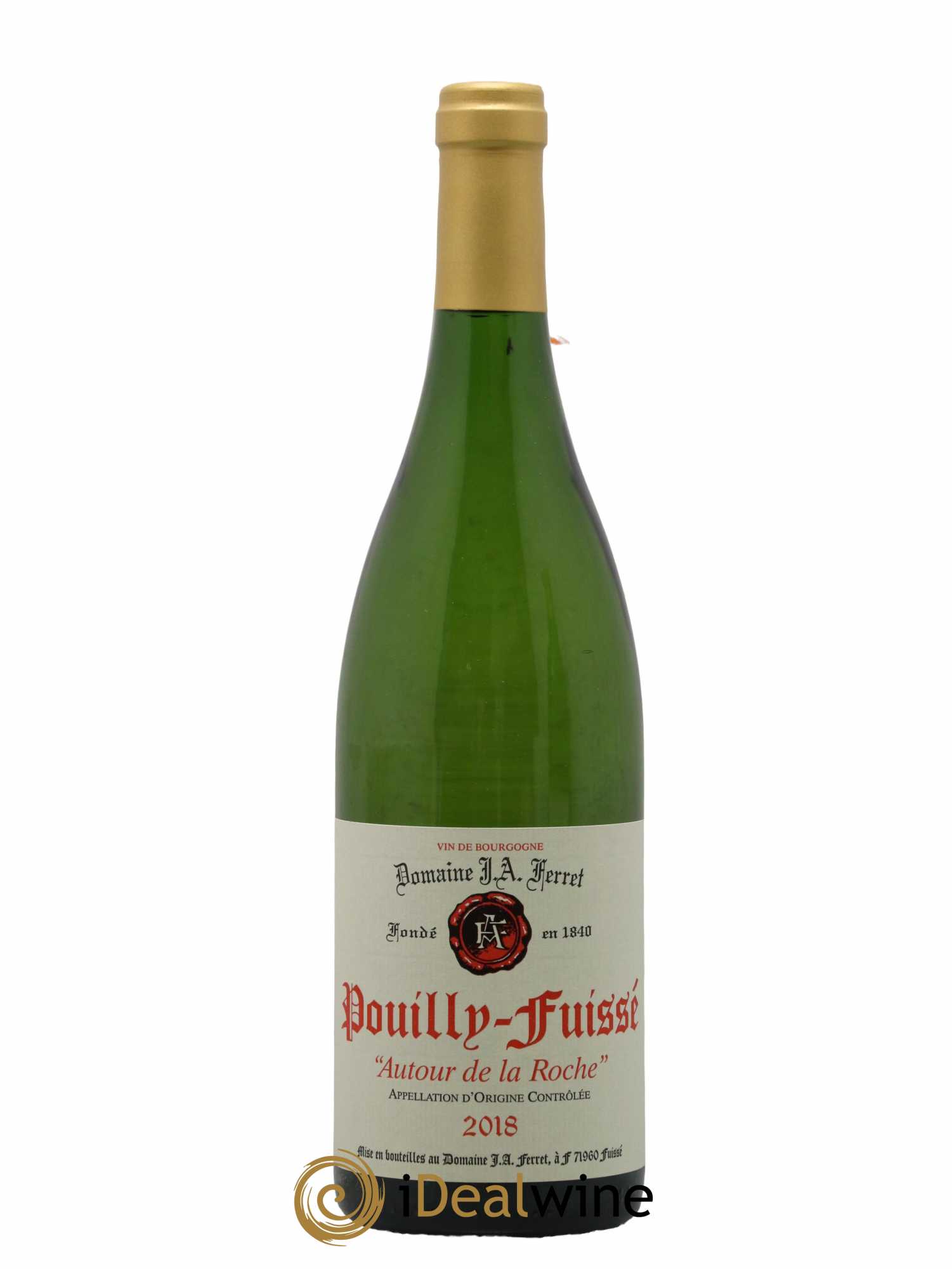 Pouilly-Fuissé Autour de la Roche J.A. Ferret (Domaine) 2018 - Lot de 1 bouteille - 0