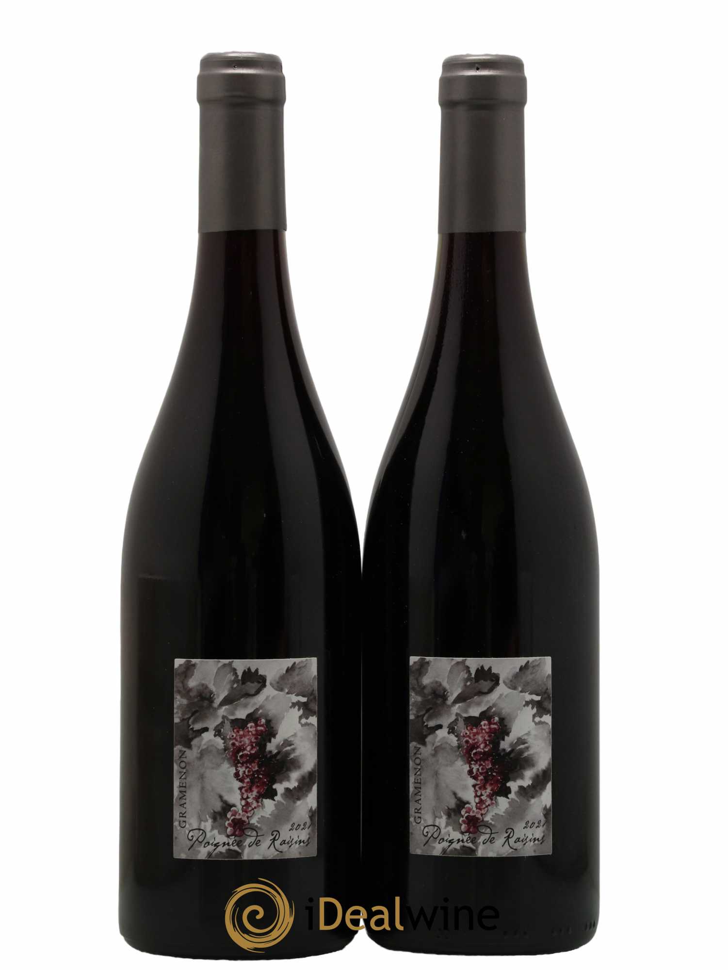 Côtes-du-Rhône Poignée de raisins Gramenon (Domaine) 2021 - Lot de 2 bouteilles - 0