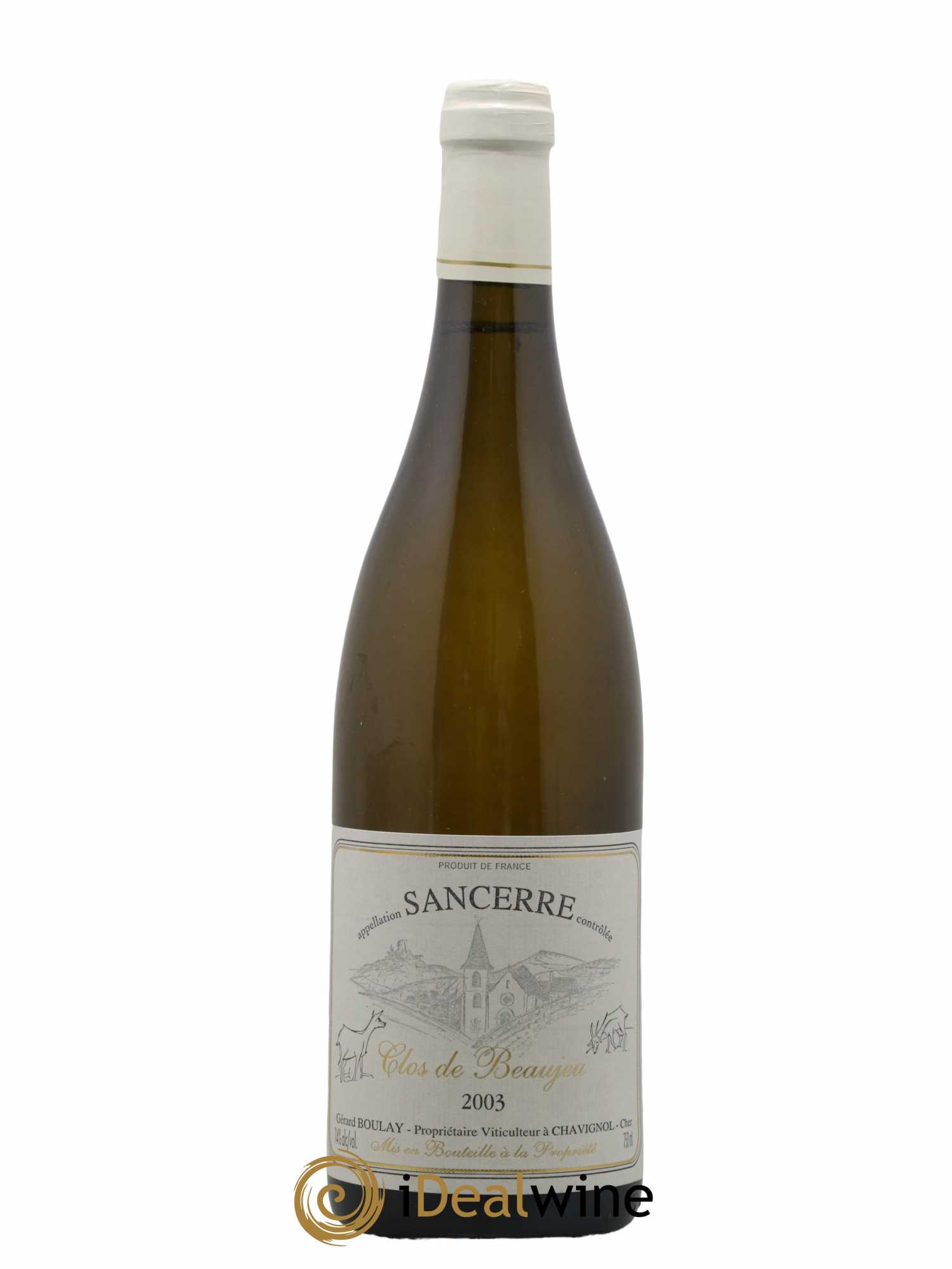Sancerre Clos de Beaujeu Gérard Boulay 2003 - Lot de 1 bouteille - 0