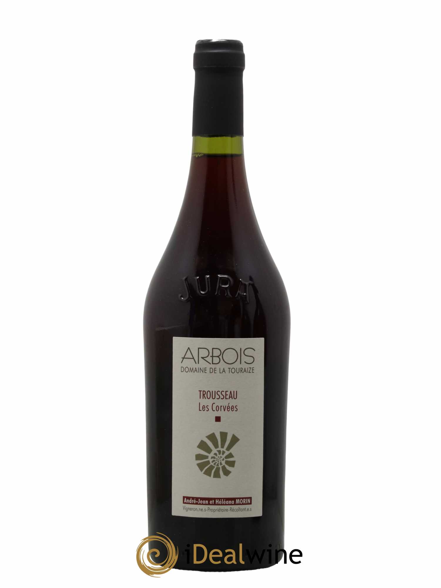 Arbois Trousseau Les Corvées Domaine De La Touraize 2019 - Lot de 1 bouteille - 0