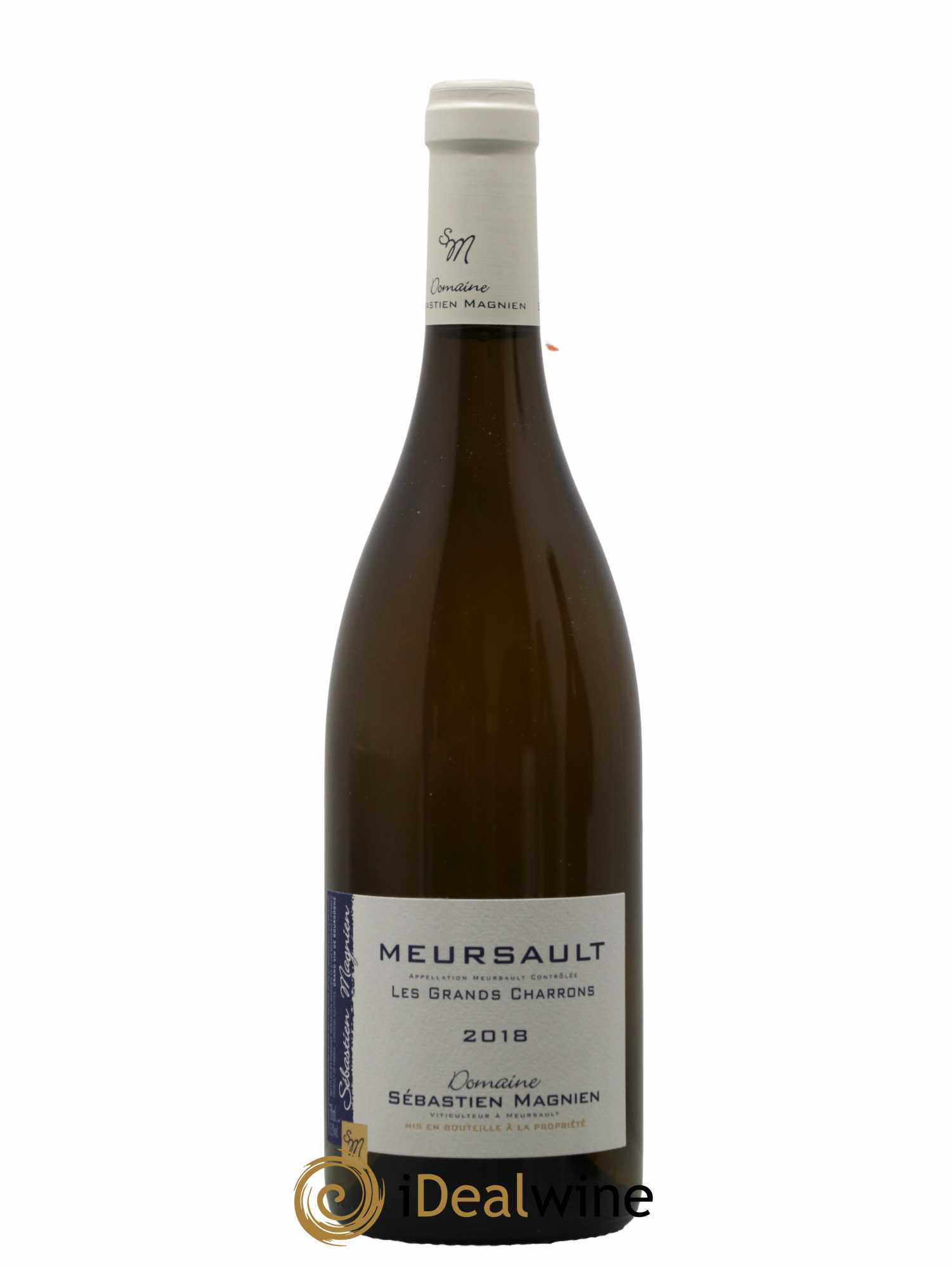 Meursault Les Grands Charrons Sébastien Magnien 2018 - Lot de 1 bouteille - 0