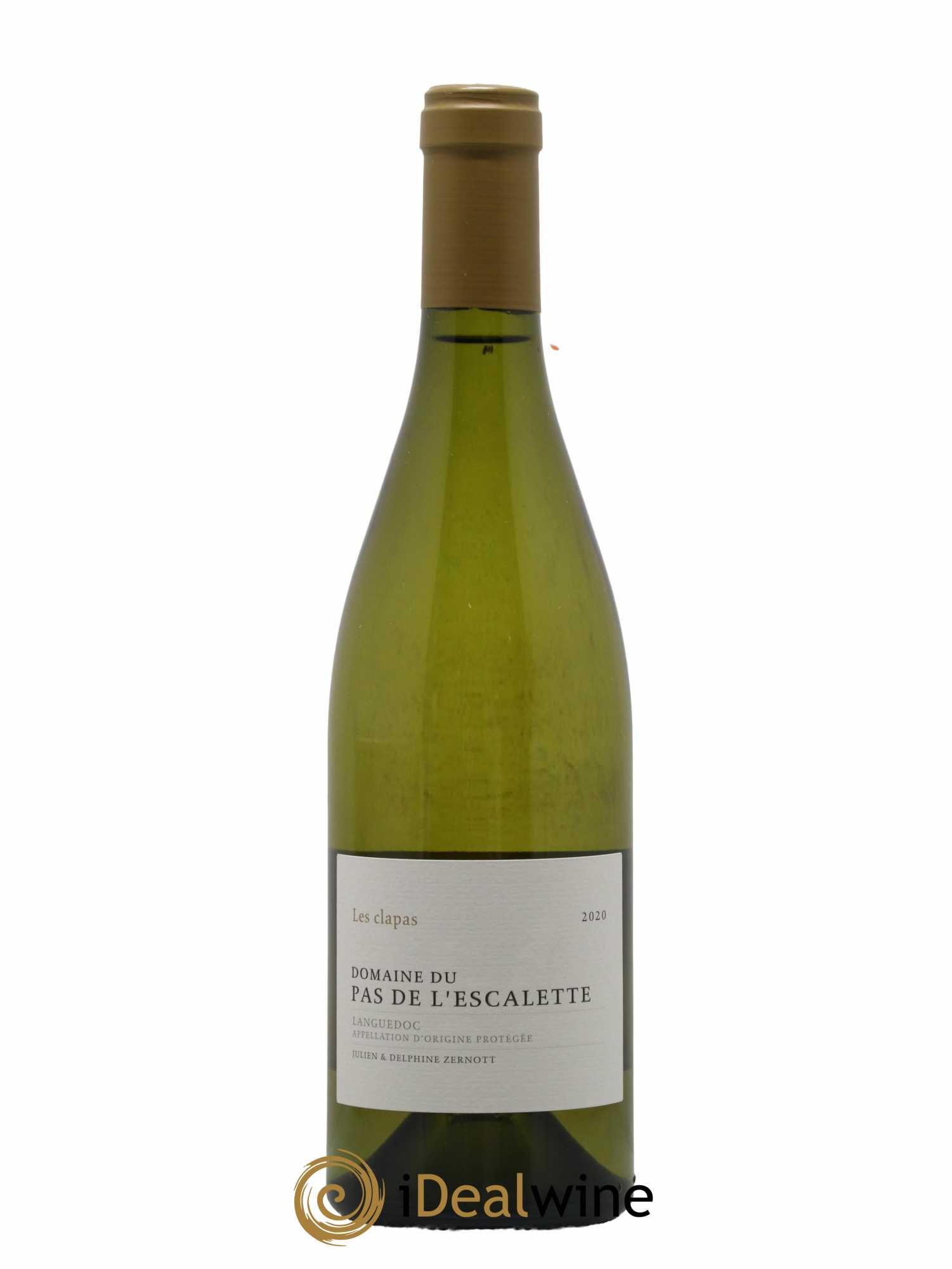 Languedoc (anciennement Coteaux du Languedoc) Les Clapas Pas de l'Escalette 2020 - Lot de 1 bouteille - 0