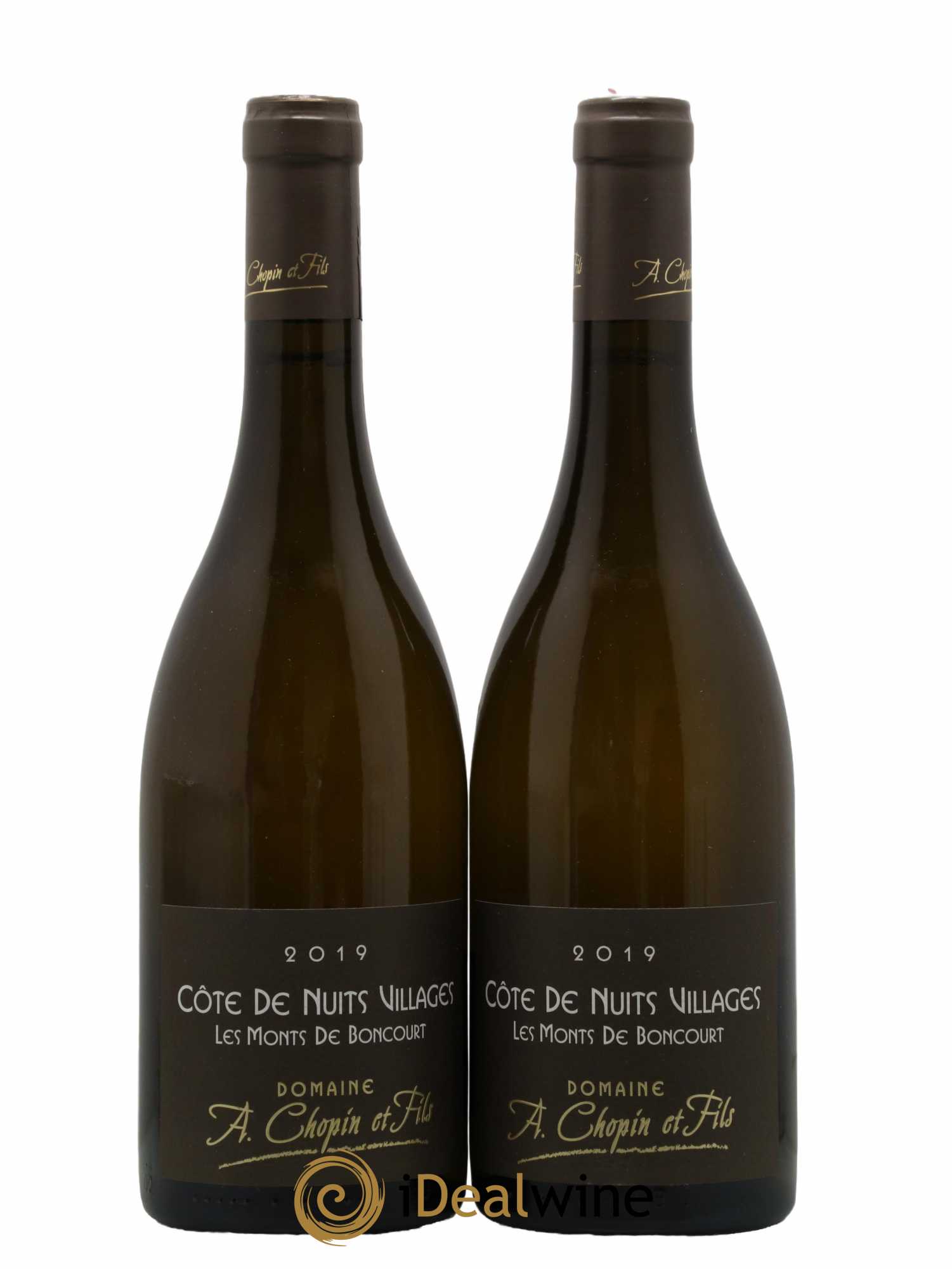Côte de Nuits-Villages Monts de Boncourt Domaine Chopin et Fils 2019 - Lot de 2 bouteilles - 0