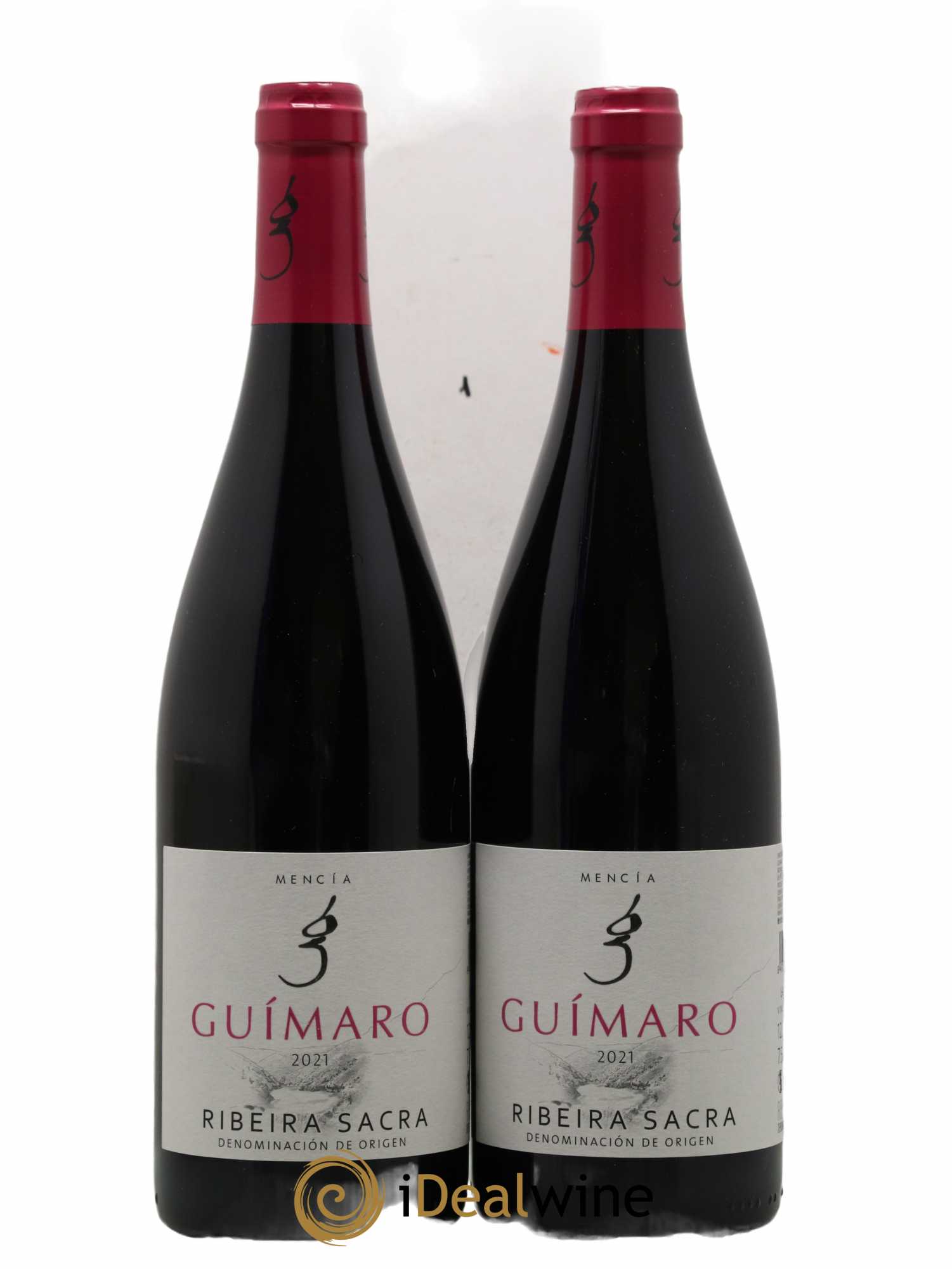 Espagne Ribeira Sacra Tinto Guimaro 2021 - Lot de 2 bouteilles - 0