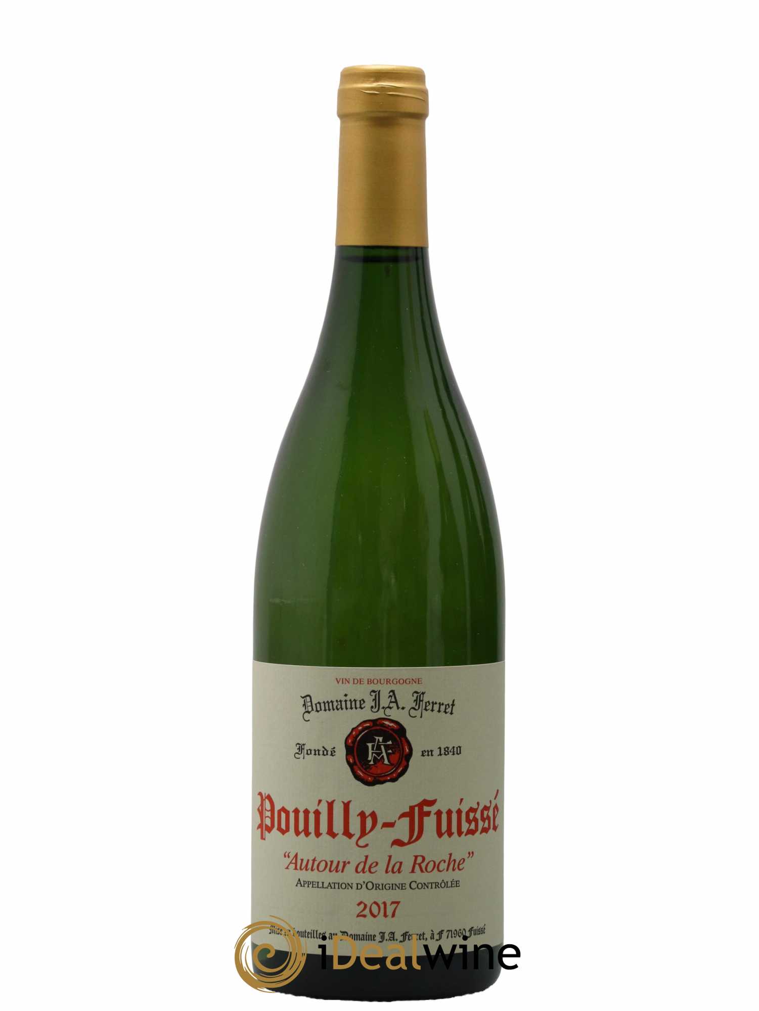 Pouilly-Fuissé Autour de la Roche J.A. Ferret (Domaine) 2017 - Lot de 1 bouteille - 0