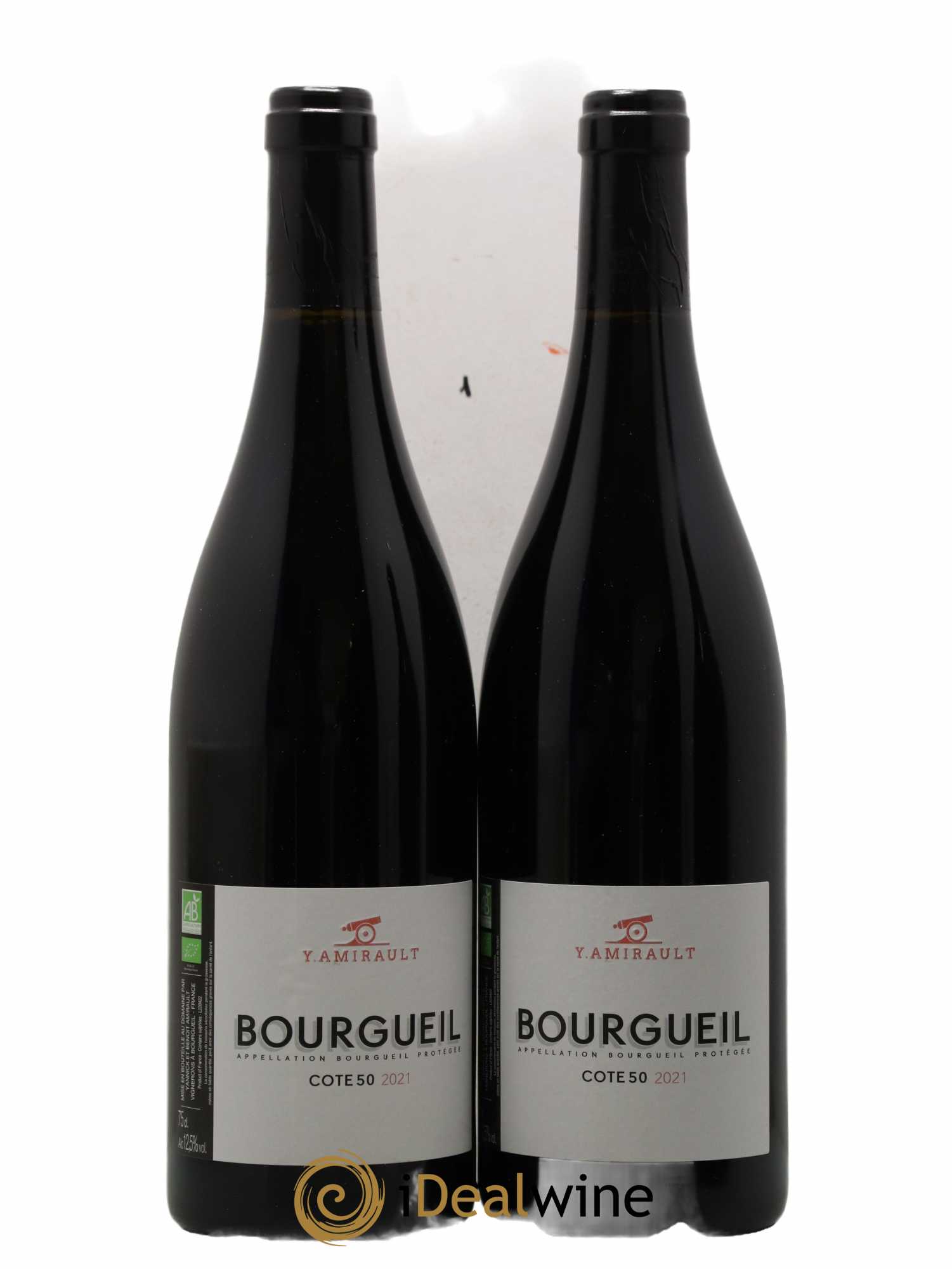 Bourgueil Côte 50 Domaine Yannick Amirault 2021 - Lot de 2 bouteilles - 0