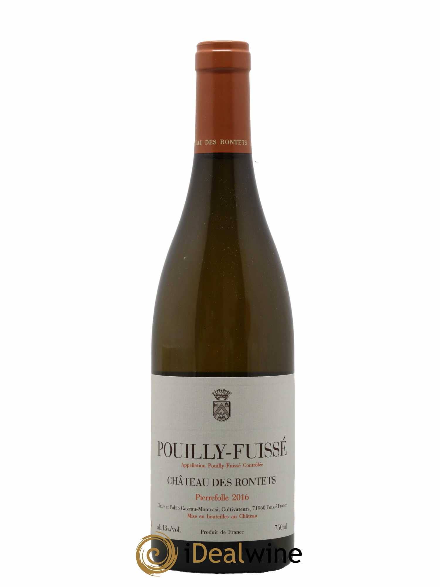 Pouilly-Fuissé Pierrefolle Château des Rontets 2016 - Posten von 1 Flasche - 0