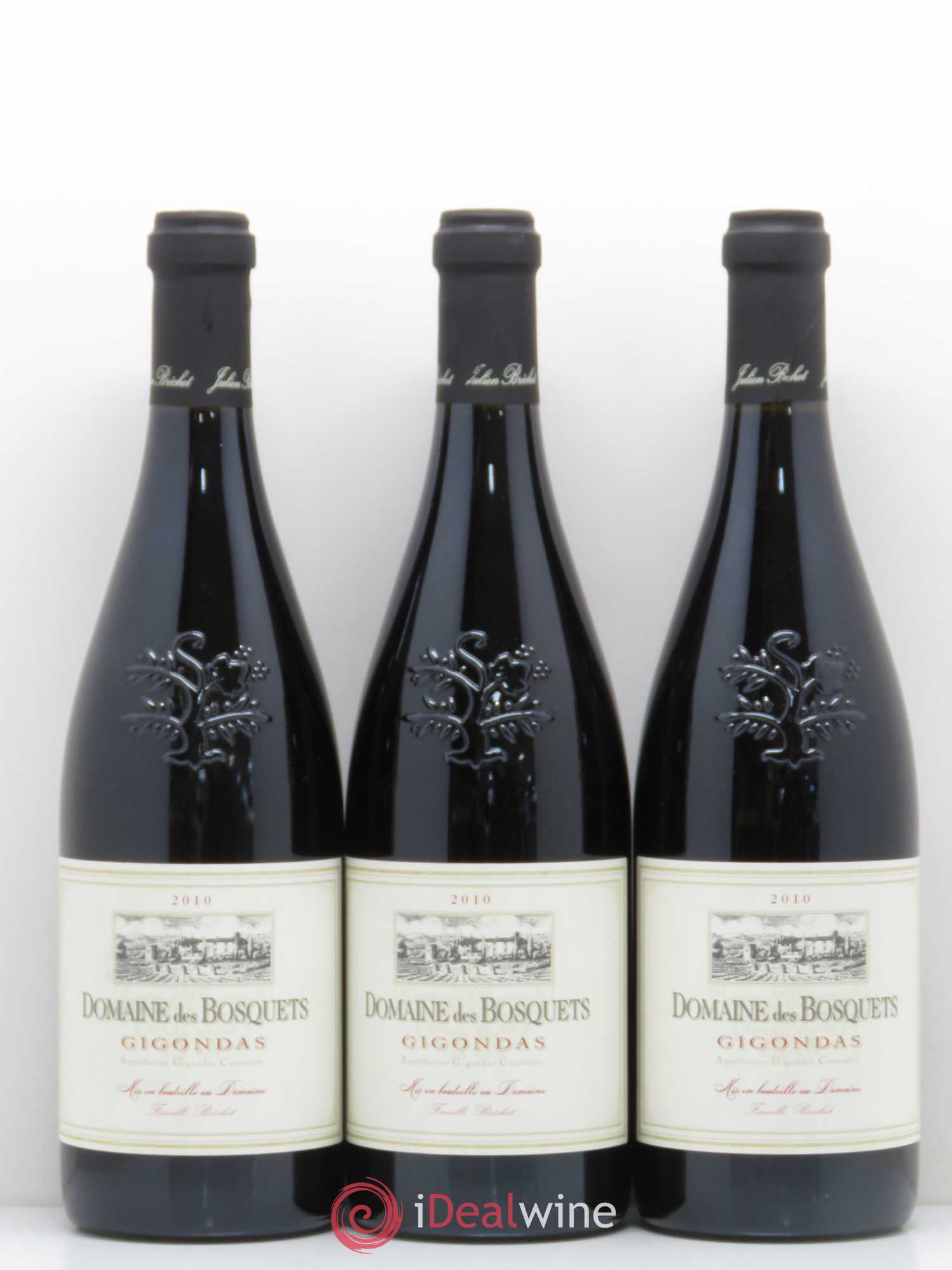 Gigondas Domaine des Bosquets 2010 - Lot de 3 bouteilles - 0