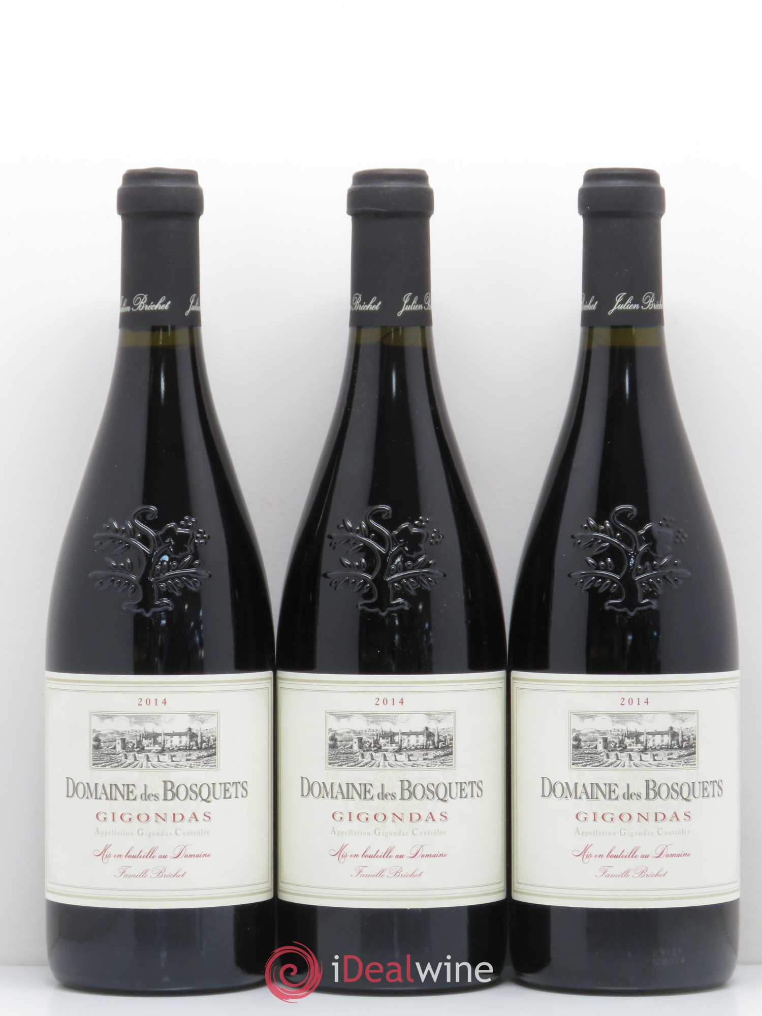 Gigondas Domaine des Bosquets (sans prix de réserve) 2014 - Posten von 3 Flaschen - 0