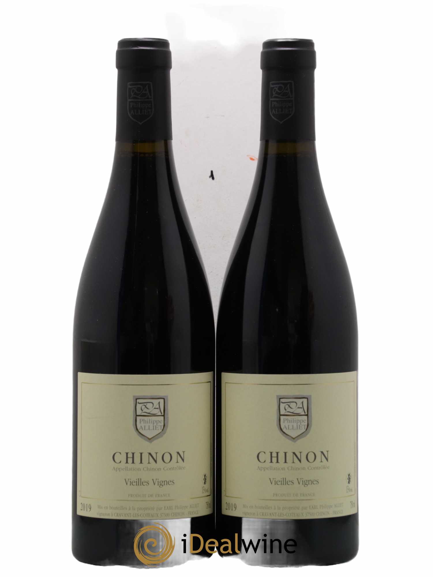 Chinon Vieilles Vignes Philippe Alliet 2019 - Lot de 2 bouteilles - 0