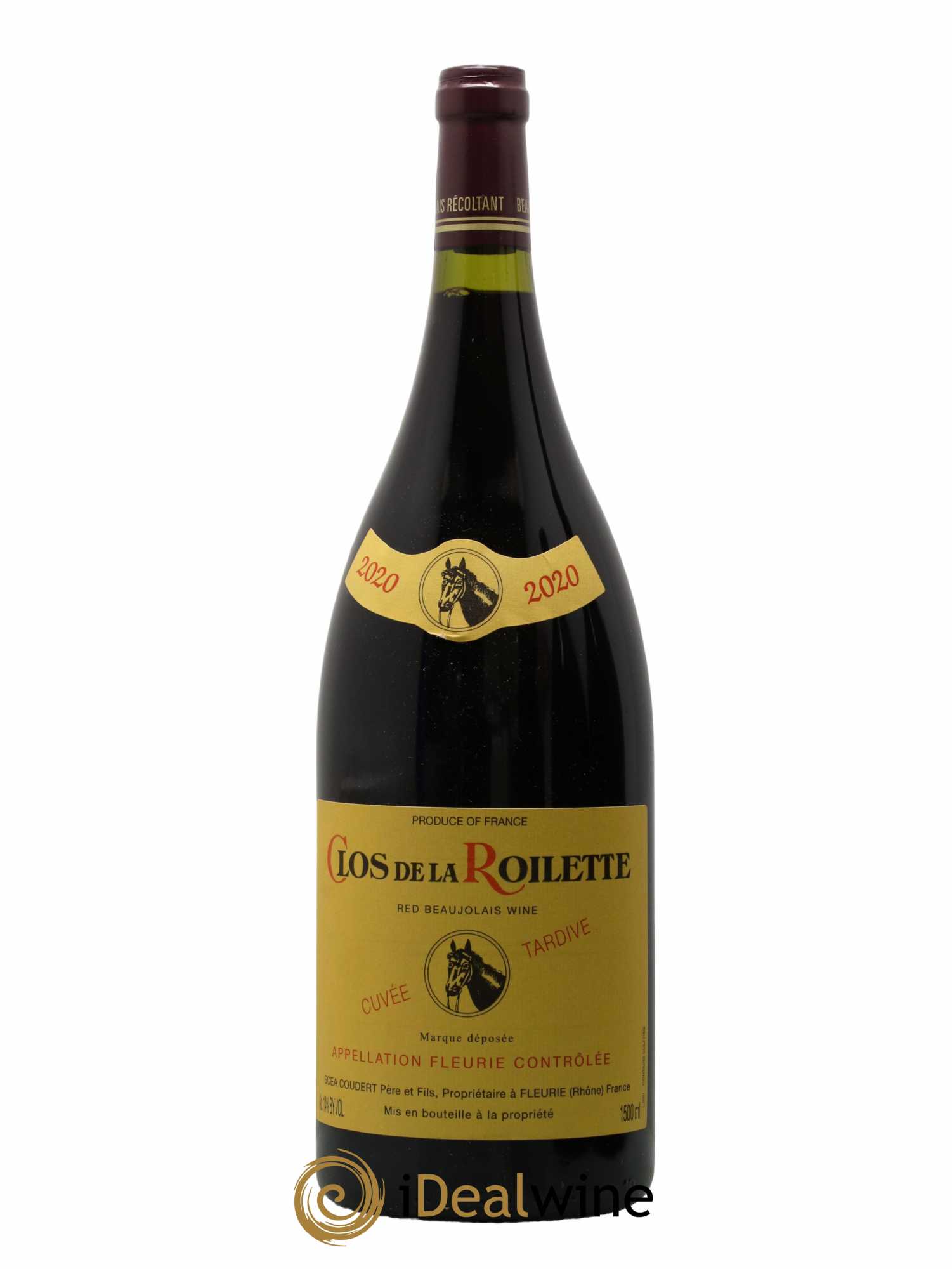 Fleurie Cuvée Tardive Clos de la Roilette 2020 - Lot de 1 magnum - 0
