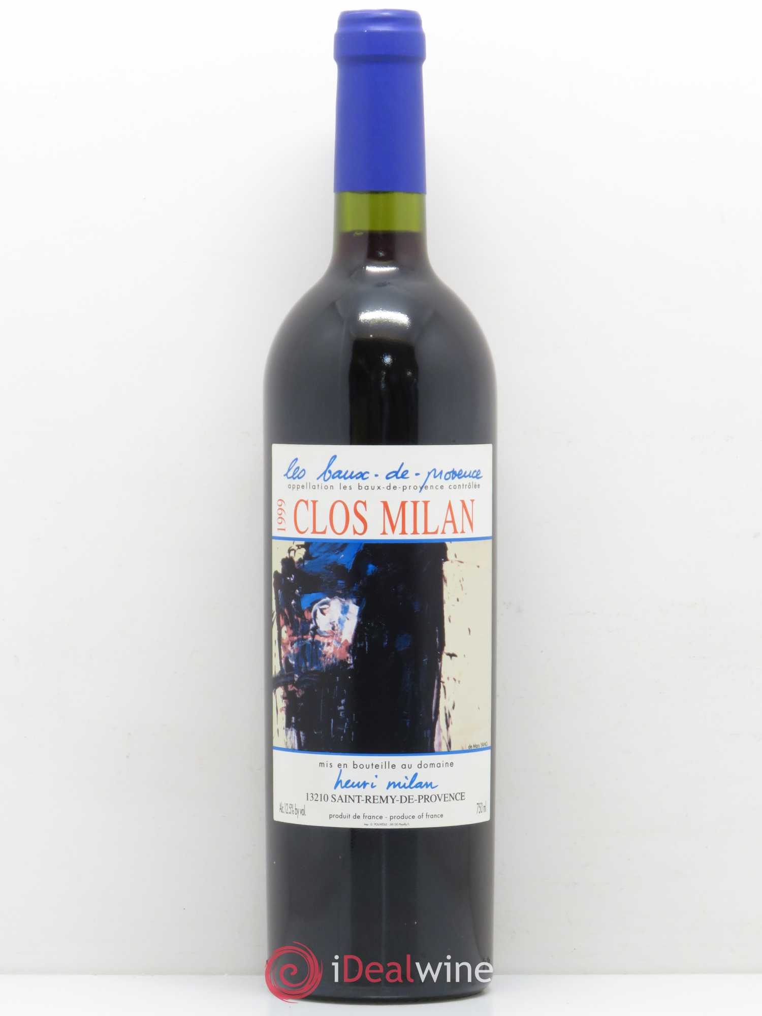 Baux de Provence Clos Milan Henri Milan 1999 - Lot de 1 bouteille - 0