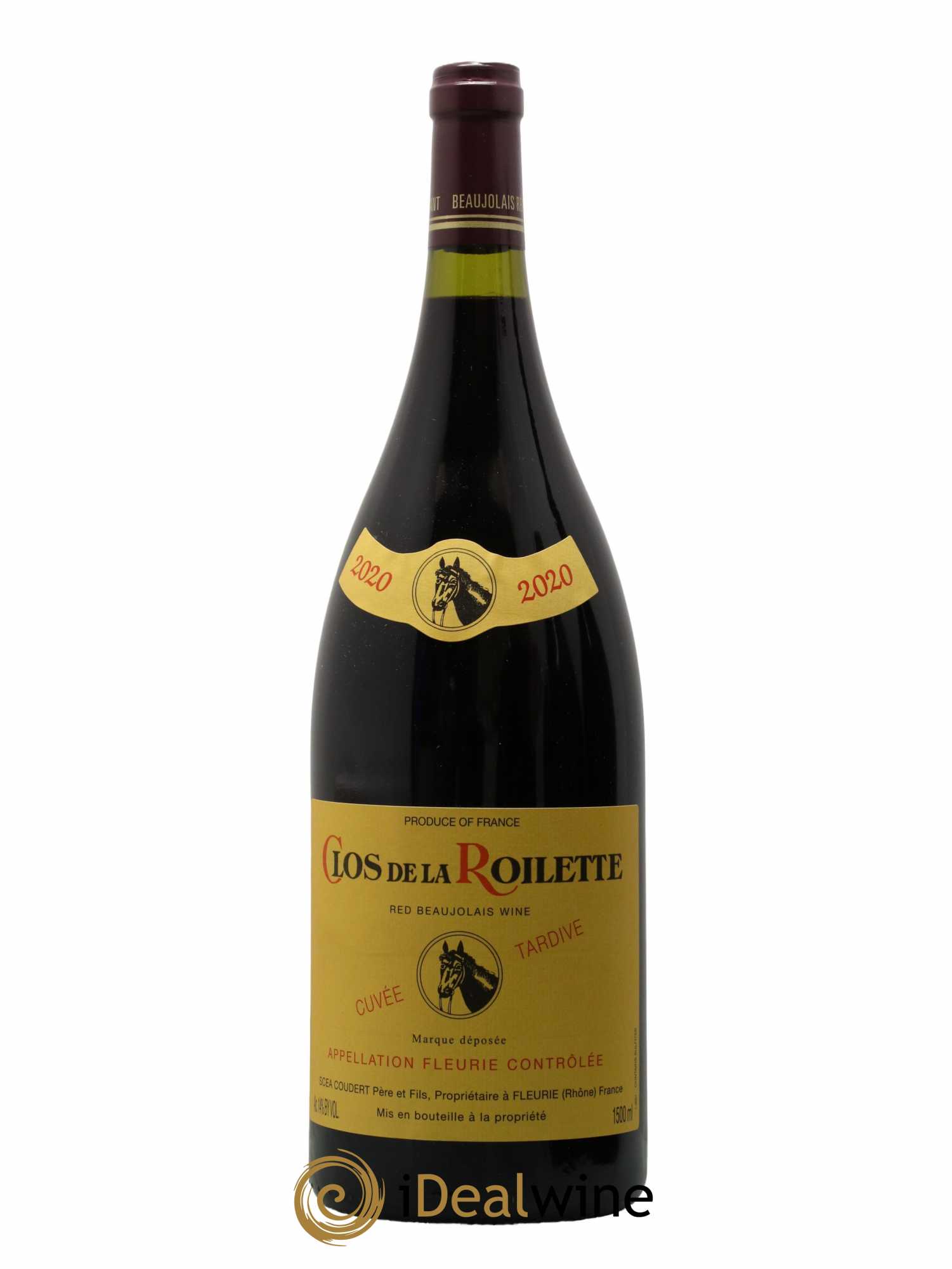 Fleurie Cuvée Tardive Clos de la Roilette 2020 - Lot de 1 magnum - 0