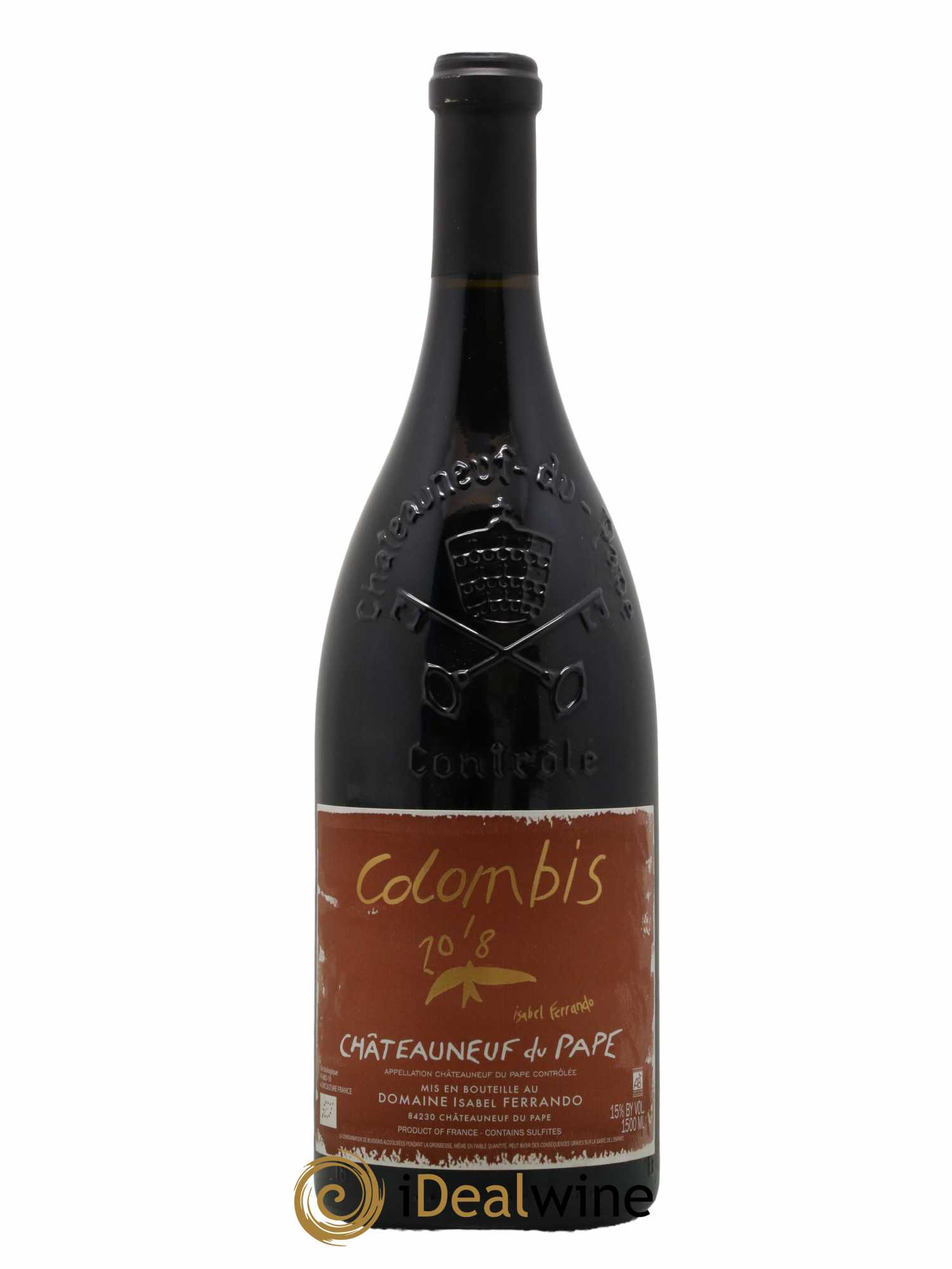 Châteauneuf-du-Pape Colombis Domaine Saint-Préfert 2018 - Lot de 1 magnum - 0