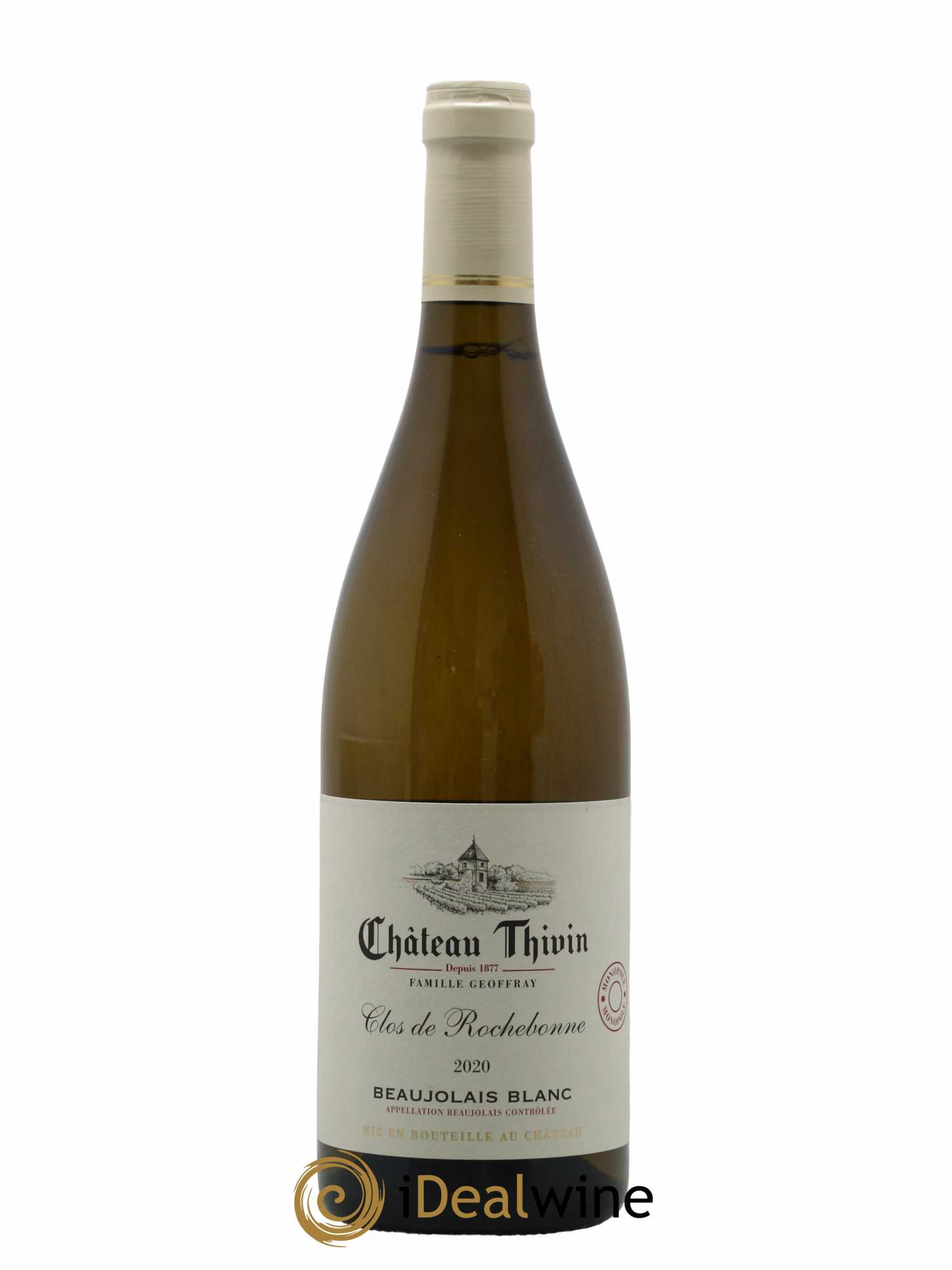 Beaujolais Clos de Rochebonne Château Thivin 2020 - Posten von 1 Flasche - 0