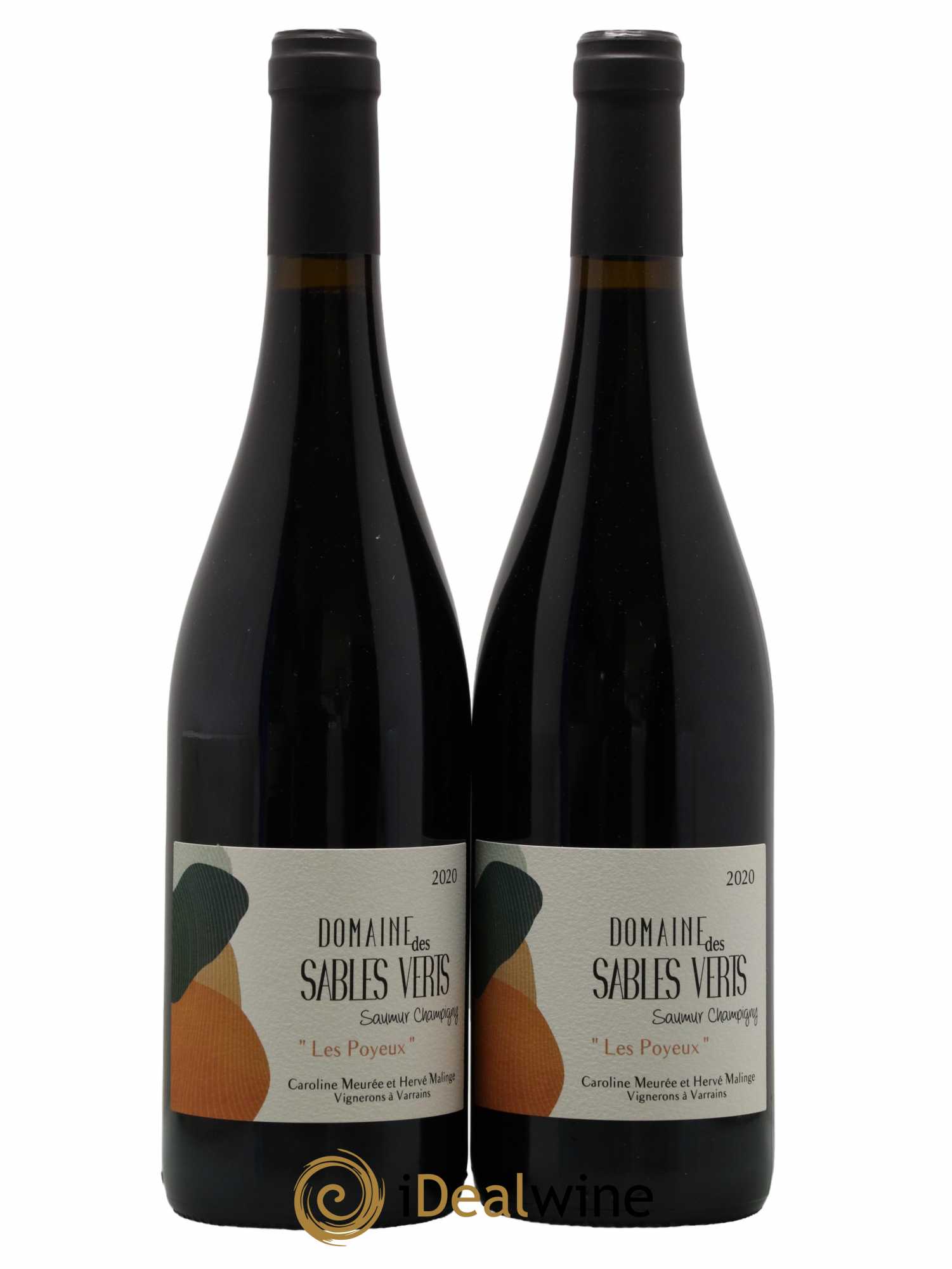 Saumur-Champigny Les Poyeux Domaine Des Sables Verts 2020 - Lot de 2 bouteilles - 0