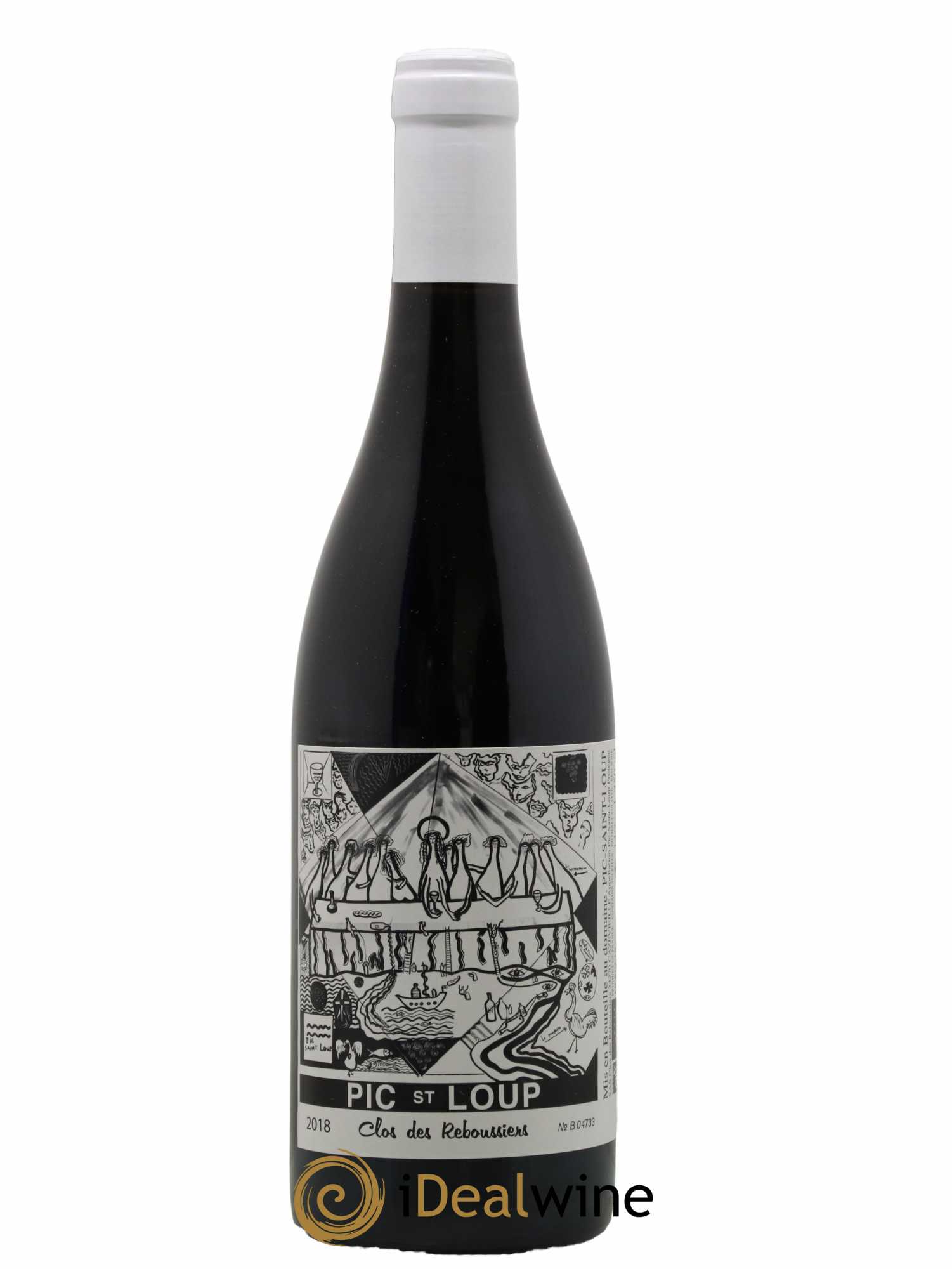 Pic Saint-Loup Clos des Reboussiers 2018 - Lot de 1 bouteille - 0
