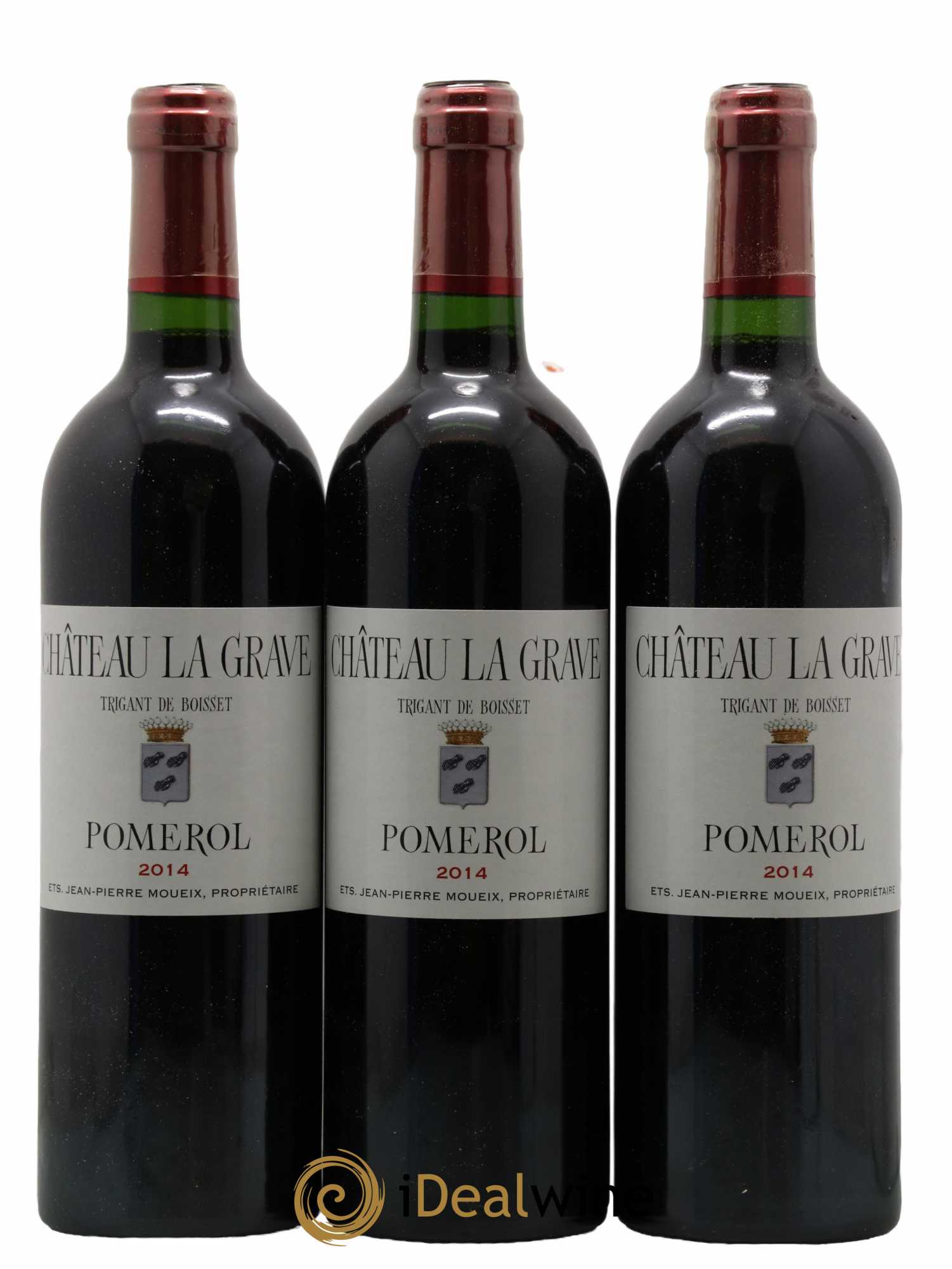 Château La Grave à Pomerol (Trigant de Boisset) 2014 - Lot de 12 bouteilles - 3