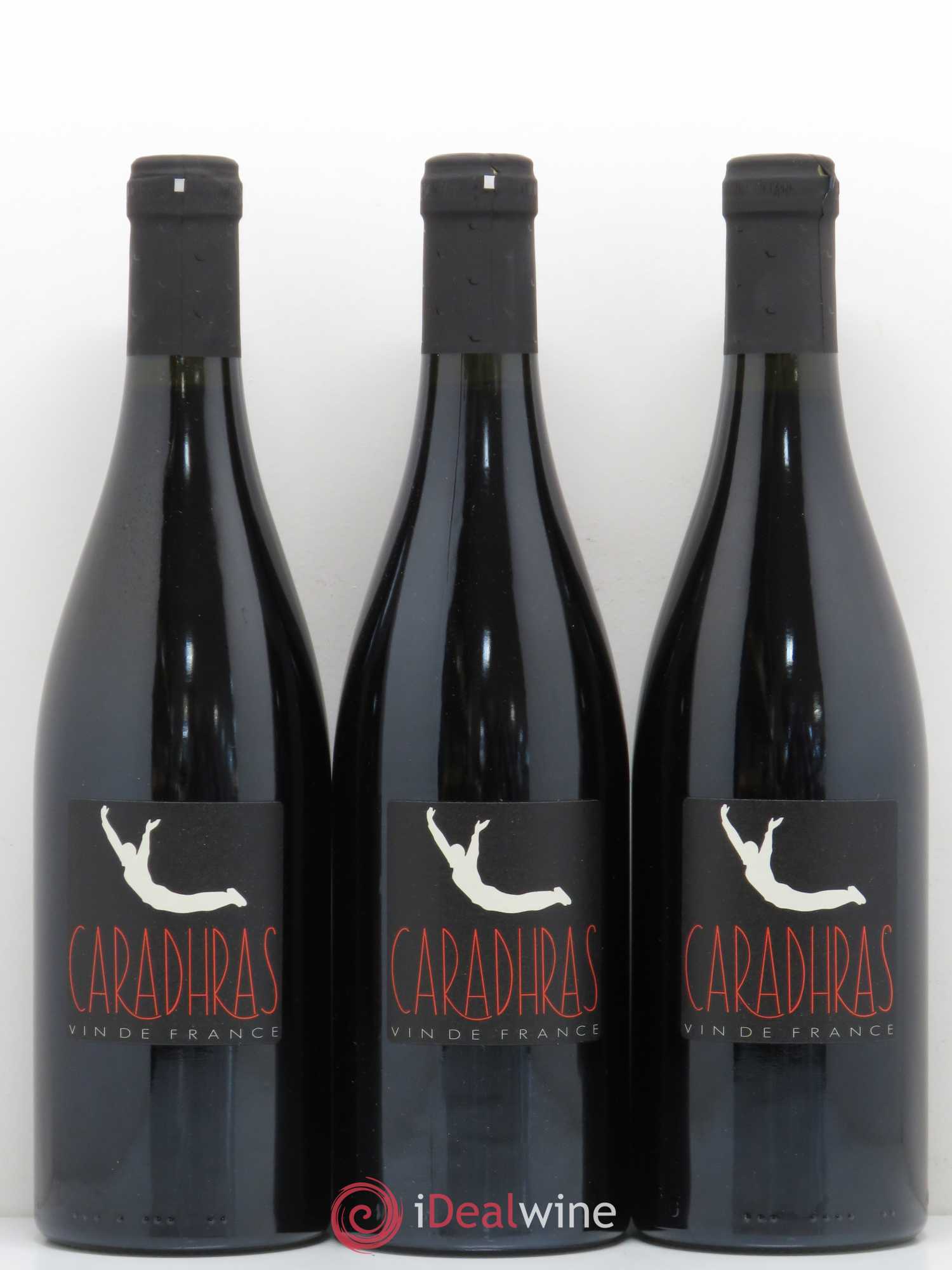 Vin de France Le Sot de l'Ange Caradhras (sans prix de réserve) 2015 - Posten von 3 Flaschen - 0