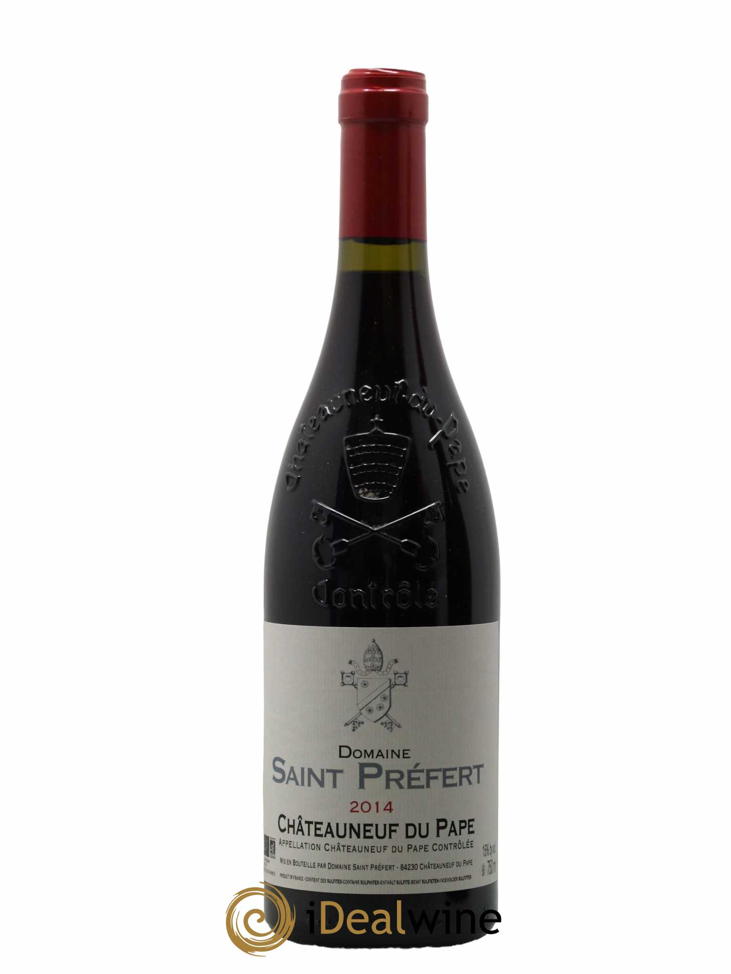 Châteauneuf-du-Pape Domaine Saint-Préfert 2014 - Lot de 1 bouteille - 0