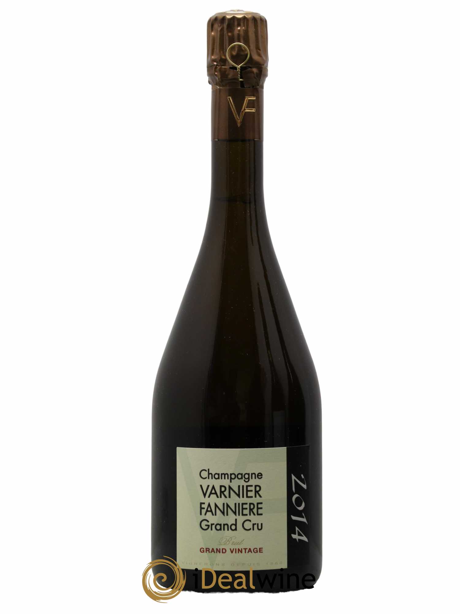 Champagne Brut Grand Cru Maison Varnier Fannière 2014 - Lot de 1 bouteille - 0