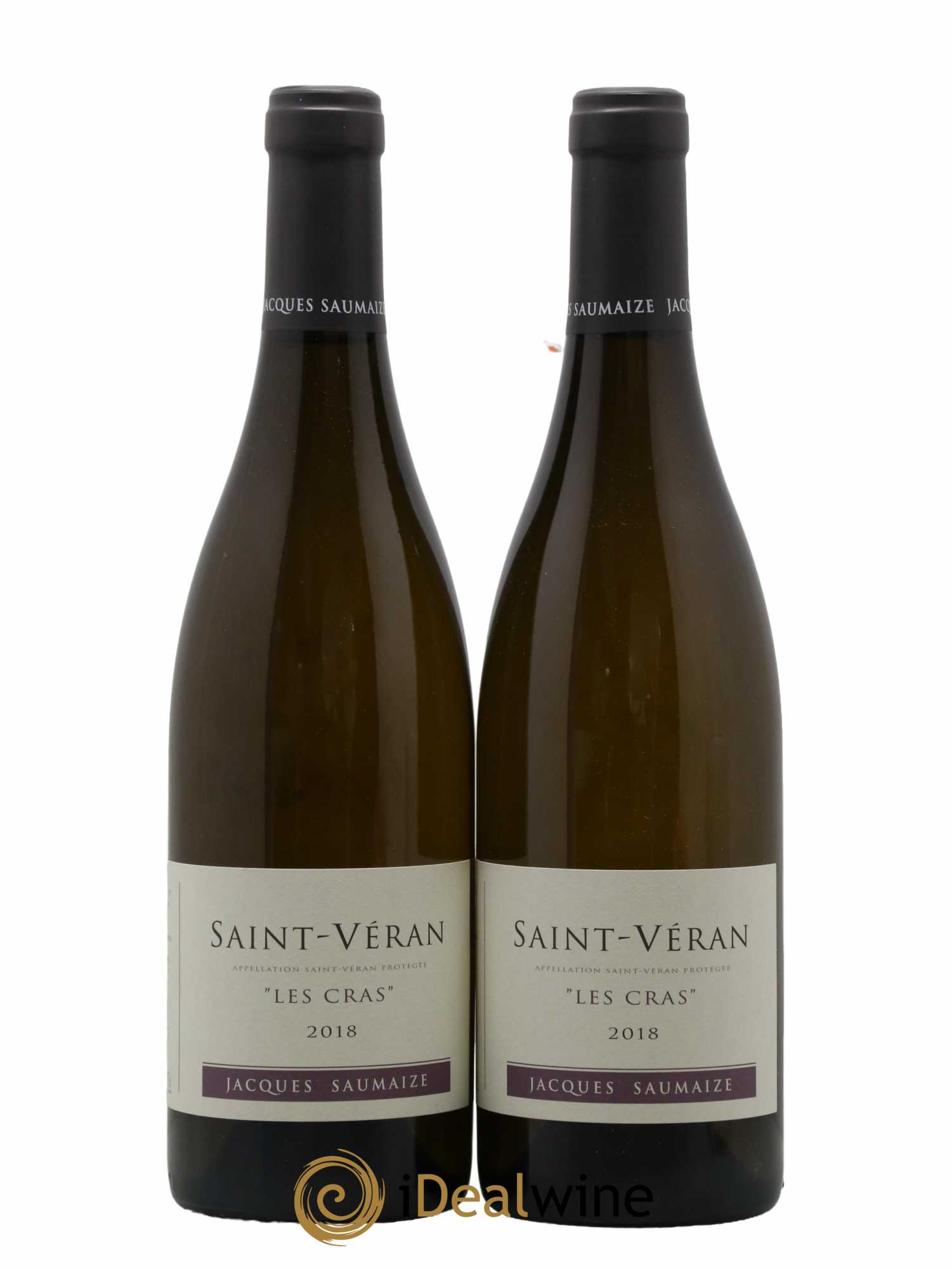 Saint-Véran Les Cras Domaine Saumaize 2018 - Lot de 2 bouteilles - 0