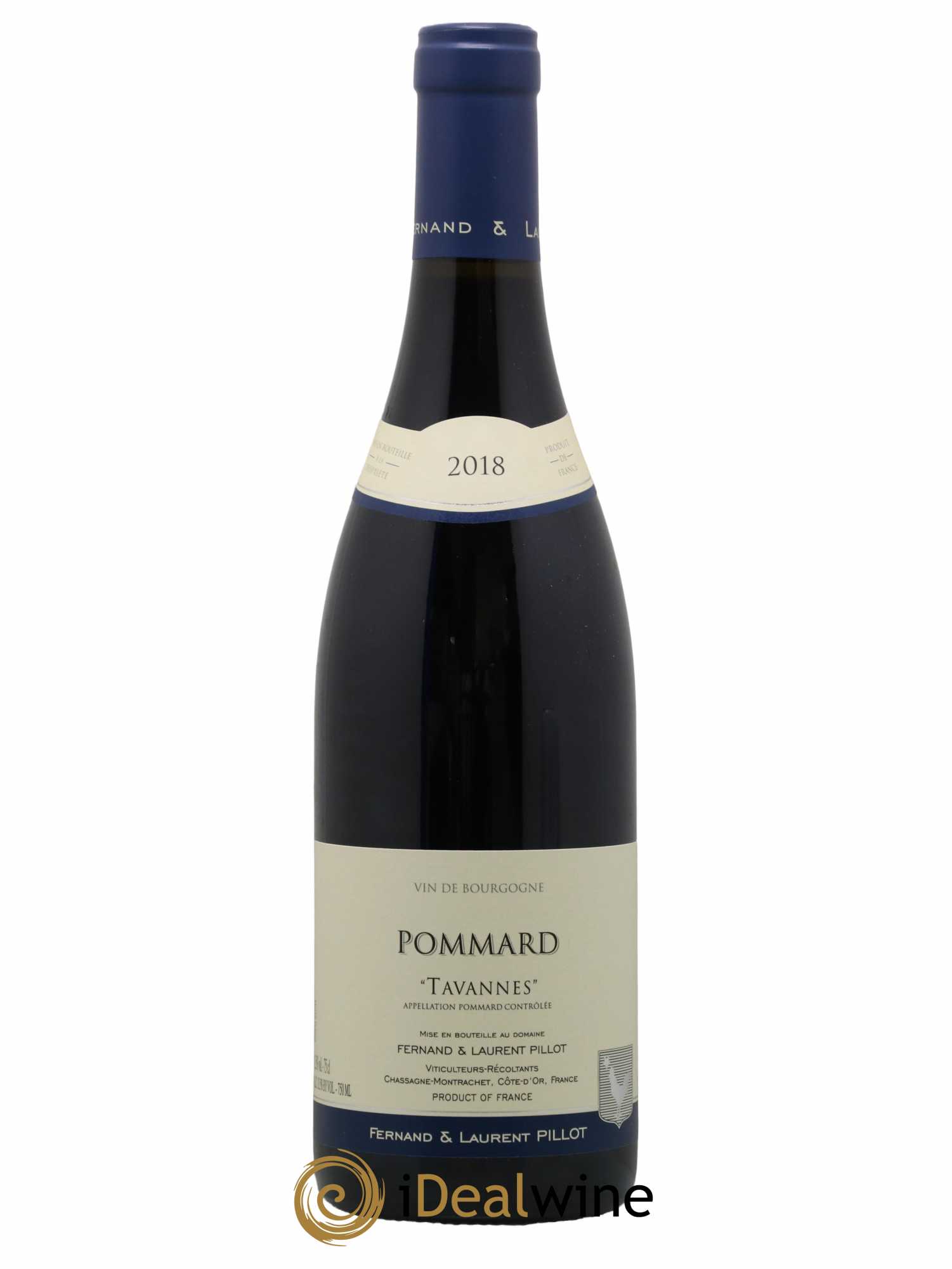 Pommard Les Tavannes Fernand Et Laurent Pillot 2018 - Lot de 1 bouteille - 0