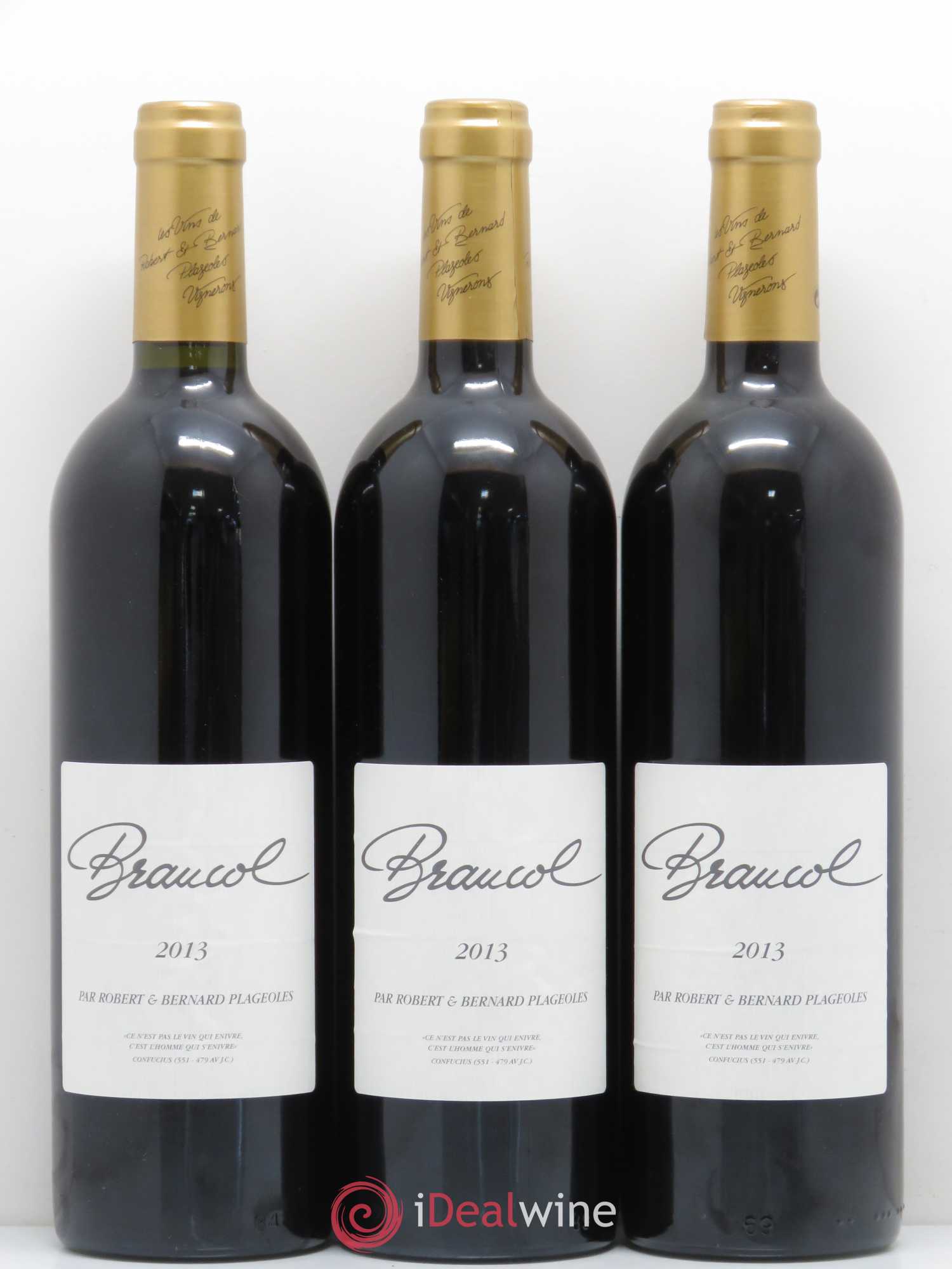 Sud-Ouest Gaillac Domaine Plageoles Braucol (sans prix de réserve) 2013 - Posten von 6 Flaschen - 1
