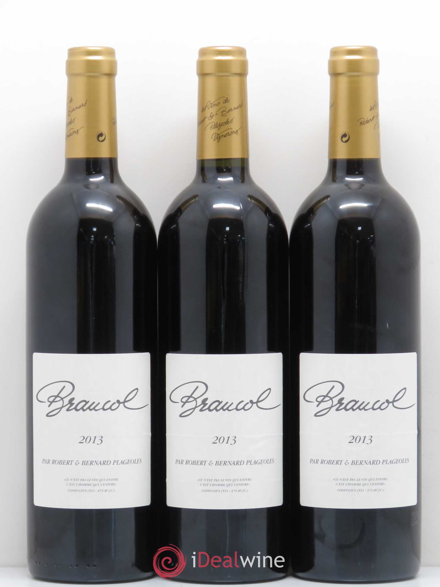 Sud-Ouest Gaillac Domaine Plageoles Braucol (sans prix de réserve) 2013 - Posten von 6 Flaschen - 2