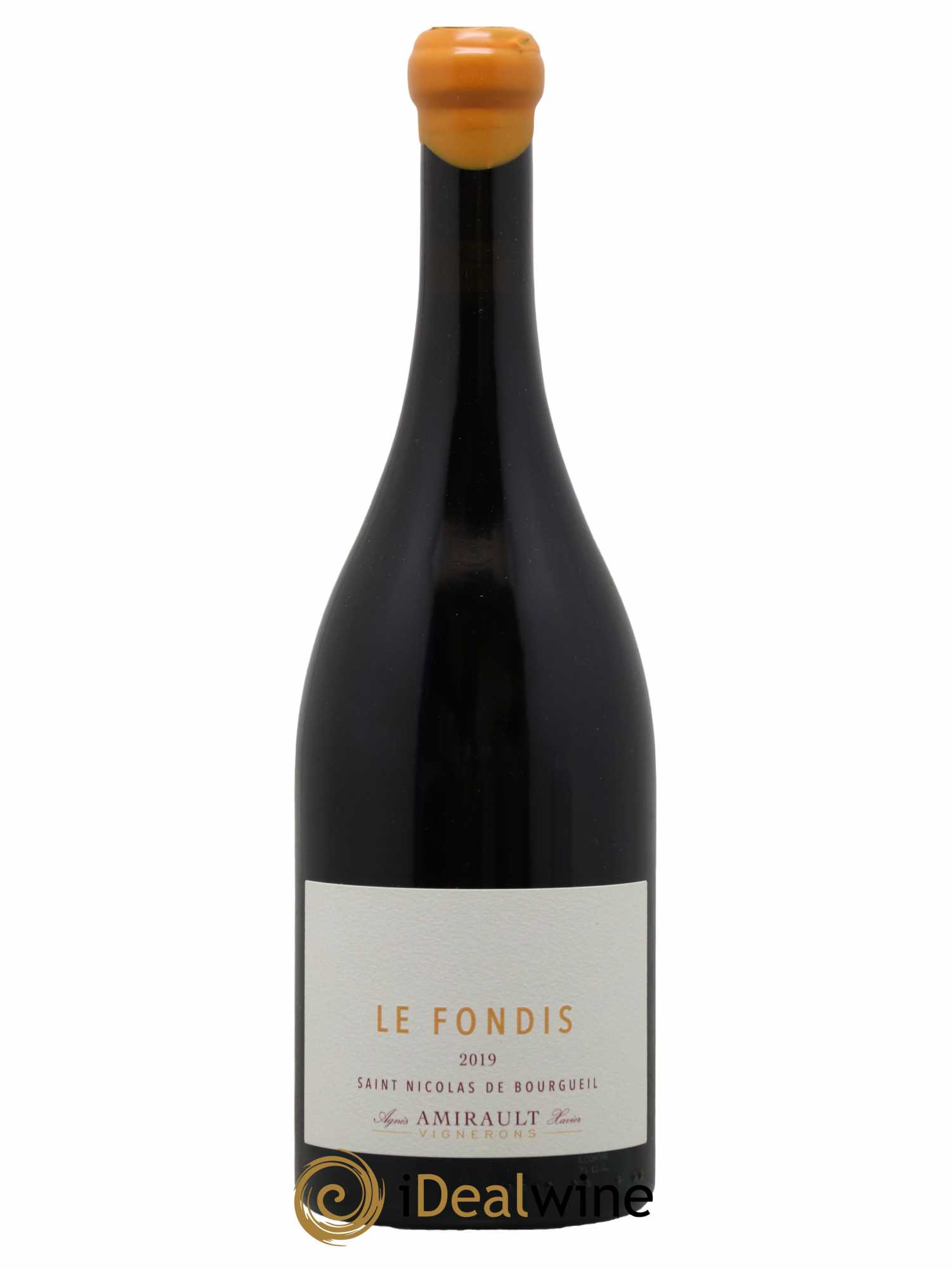 Saint-Nicolas de Bourgueil Le Fondis Agnès et Xavier Amirault 2019 - Lot de 1 bouteille - 0