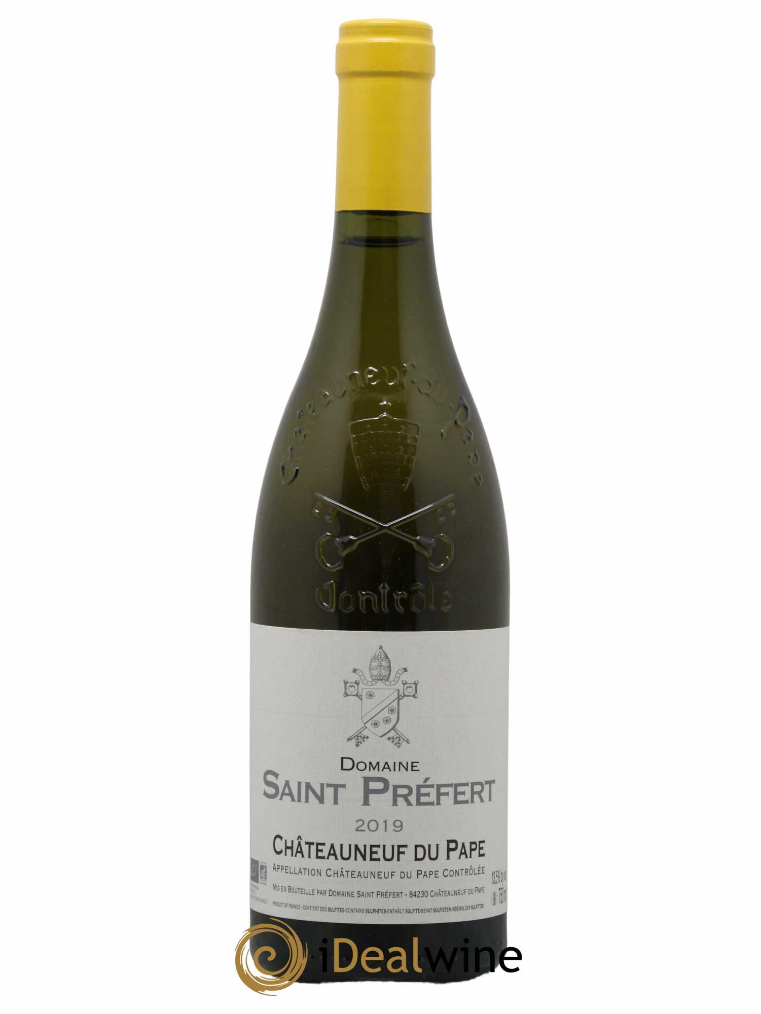 Châteauneuf-du-Pape Domaine de Saint Préfert 2019 - Posten von 1 Flasche - 0