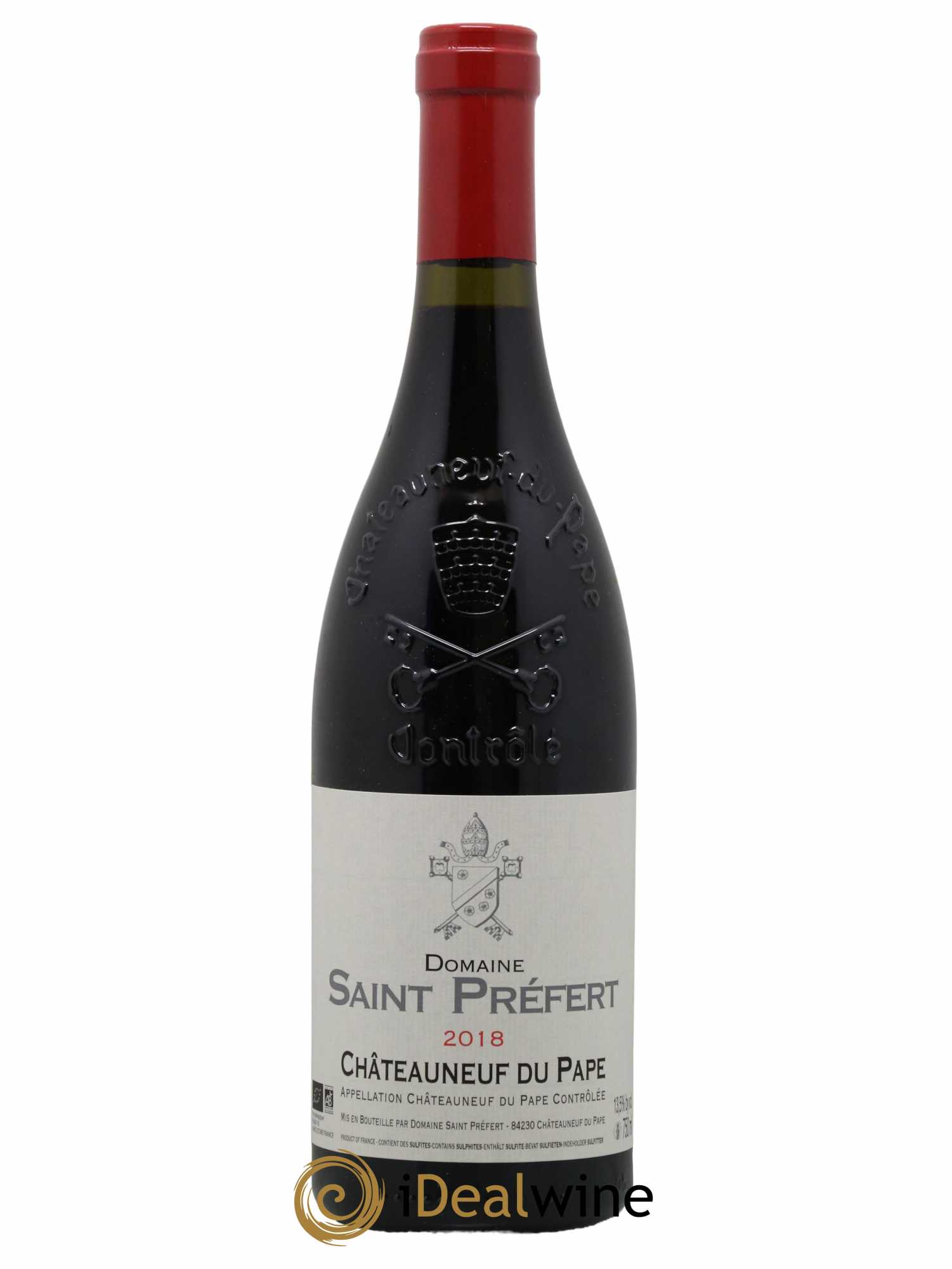 Châteauneuf-du-Pape Domaine Saint-Préfert 2018 - Lot de 1 bouteille - 0