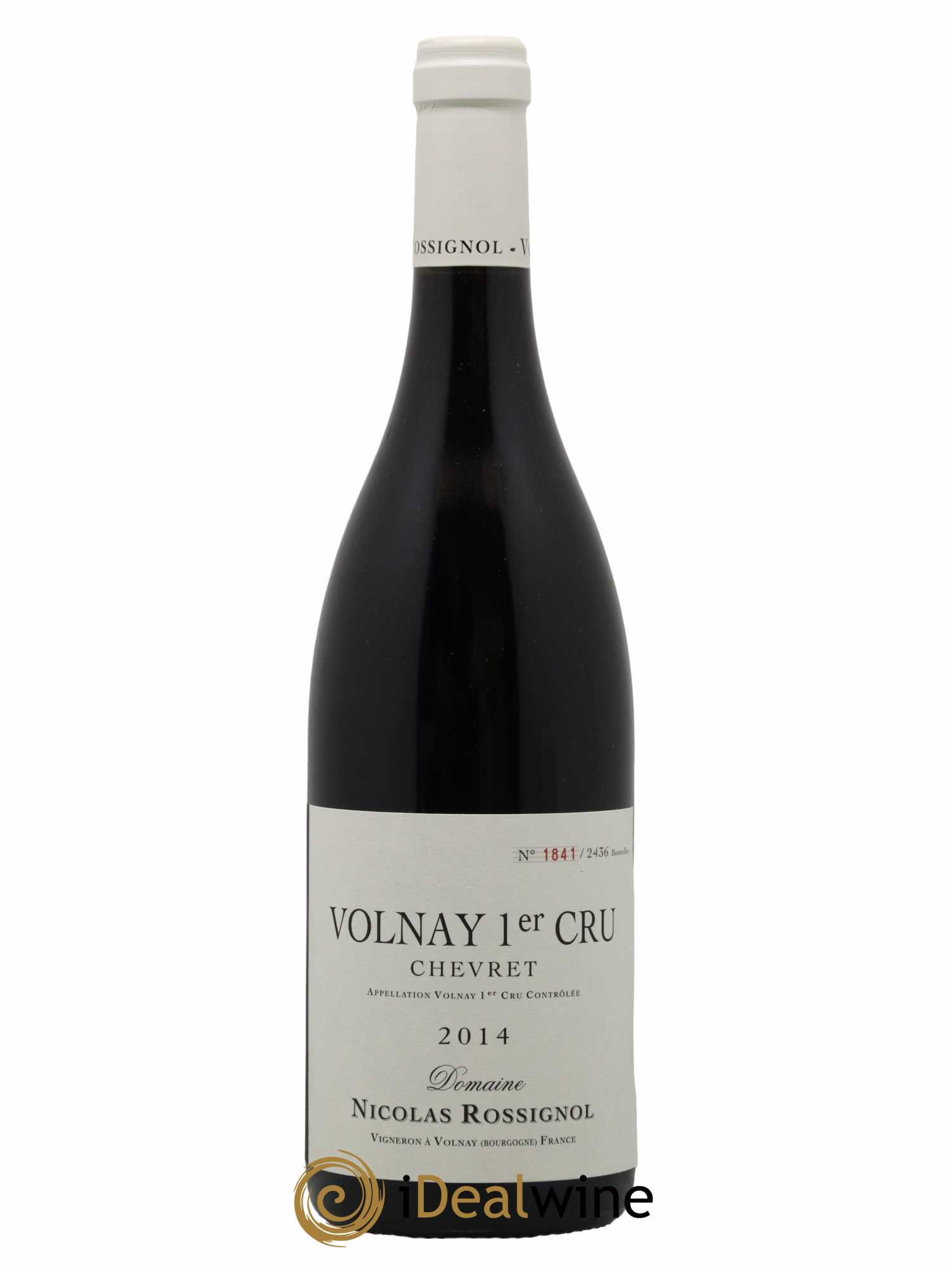 Volnay 1er Cru Chevret Nicolas Rossignol 2014 - Lot de 1 bouteille - 0