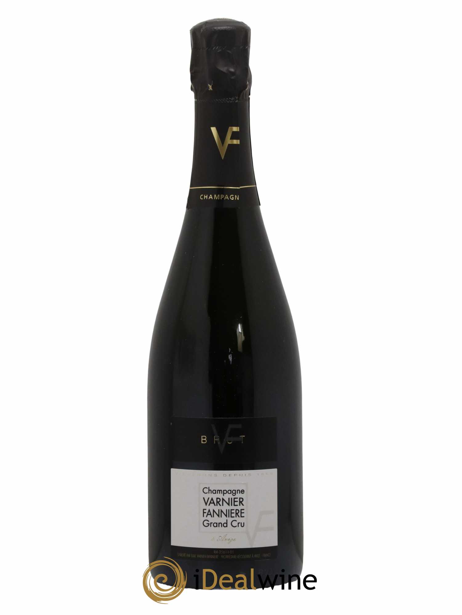 Champagne Brut Grand Cru Varnier-Fannière - Lot de 1 bouteille - 0