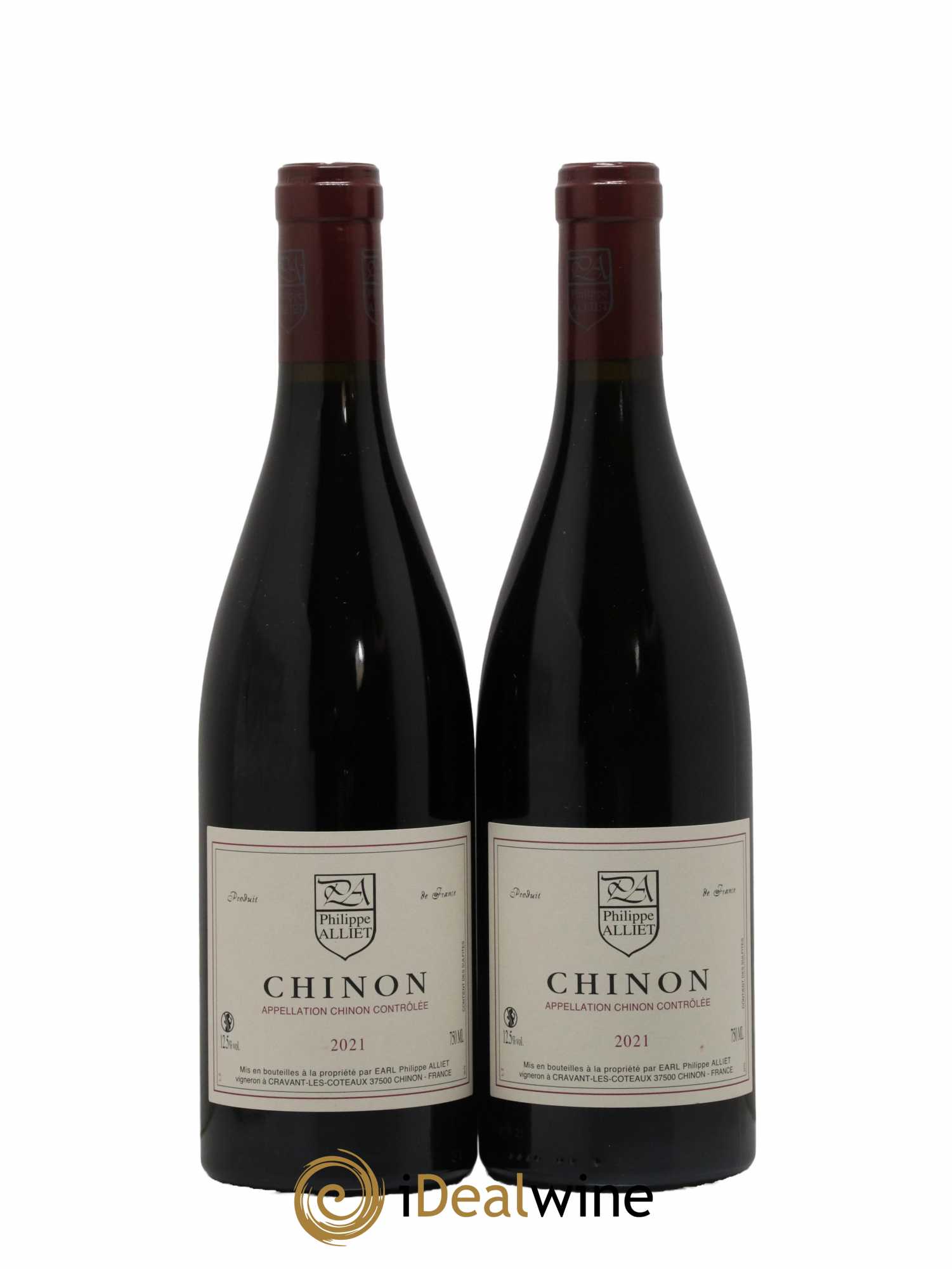 Chinon Philippe Alliet 2021 - Lot de 2 bouteilles - 0