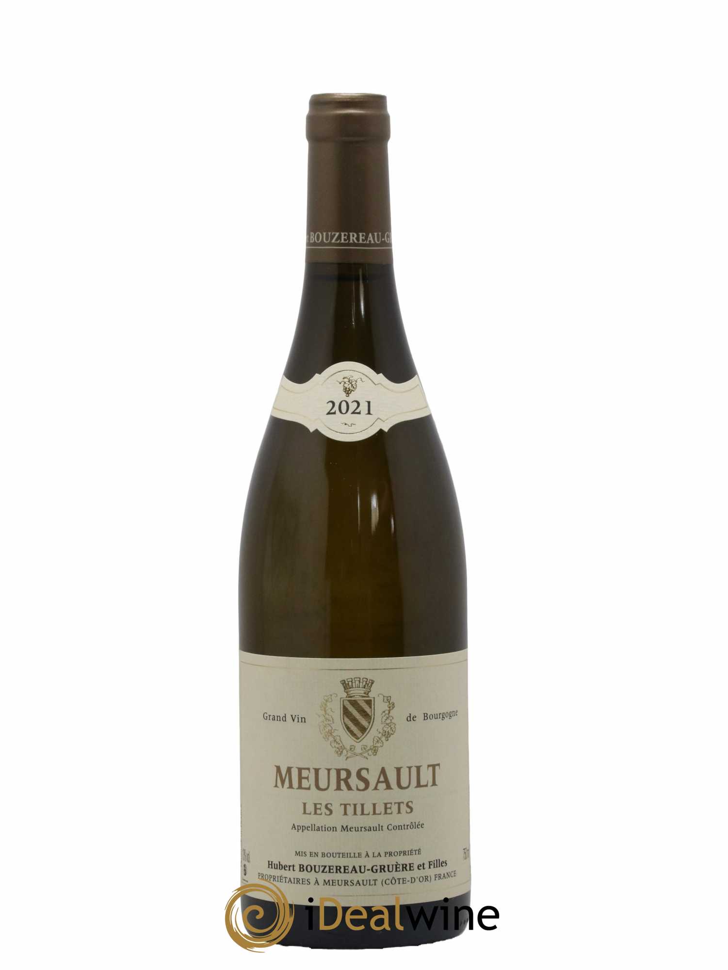 Meursault Les Tillets Domaine Bouzereau-Gruère 2021 - Lot de 1 bouteille - 0