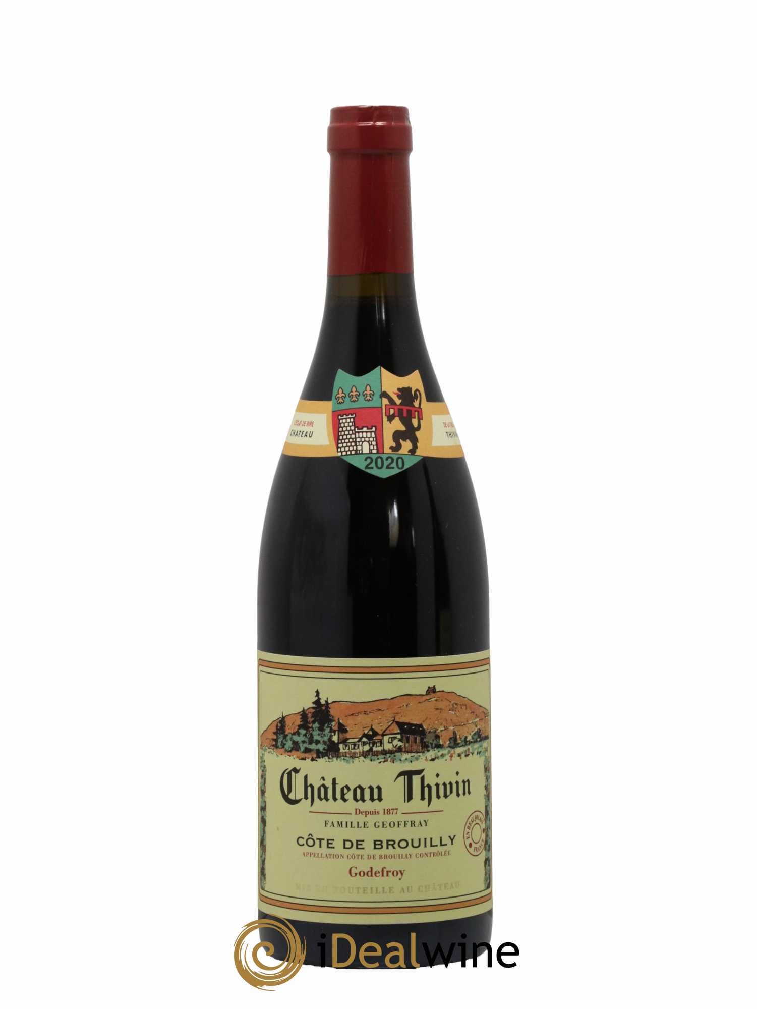 Côte de Brouilly Cuvée Godefroy Château Thivin 2020 - Lot de 1 bouteille - 0
