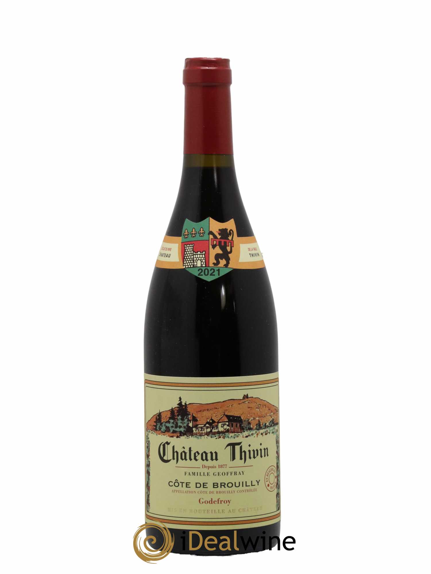Côte de Brouilly Cuvée Godefroy Château Thivin 2021 - Lot de 1 bouteille - 0