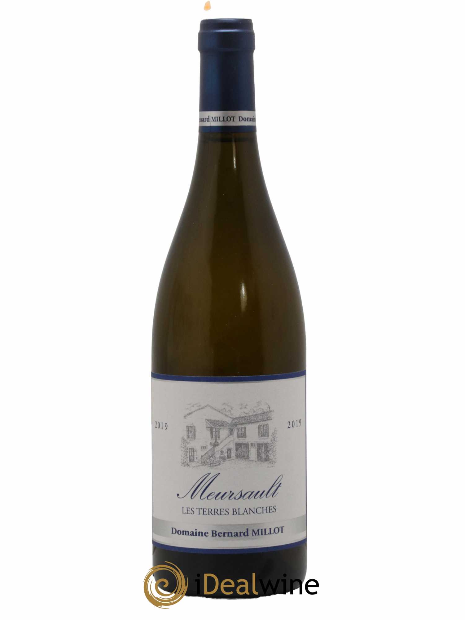 Meursault Les Terres Blanches Bernard Millot 2019 - Lot de 1 bouteille - 0