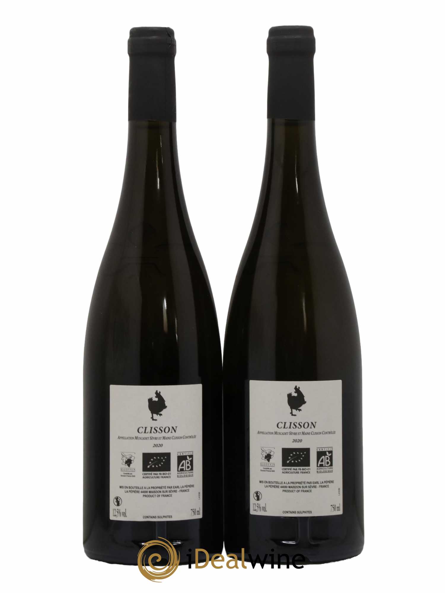 Muscadet-Sèvre-et-Maine Clisson Domaine Pepiere 2020 - Lot de 2 bouteilles - 1