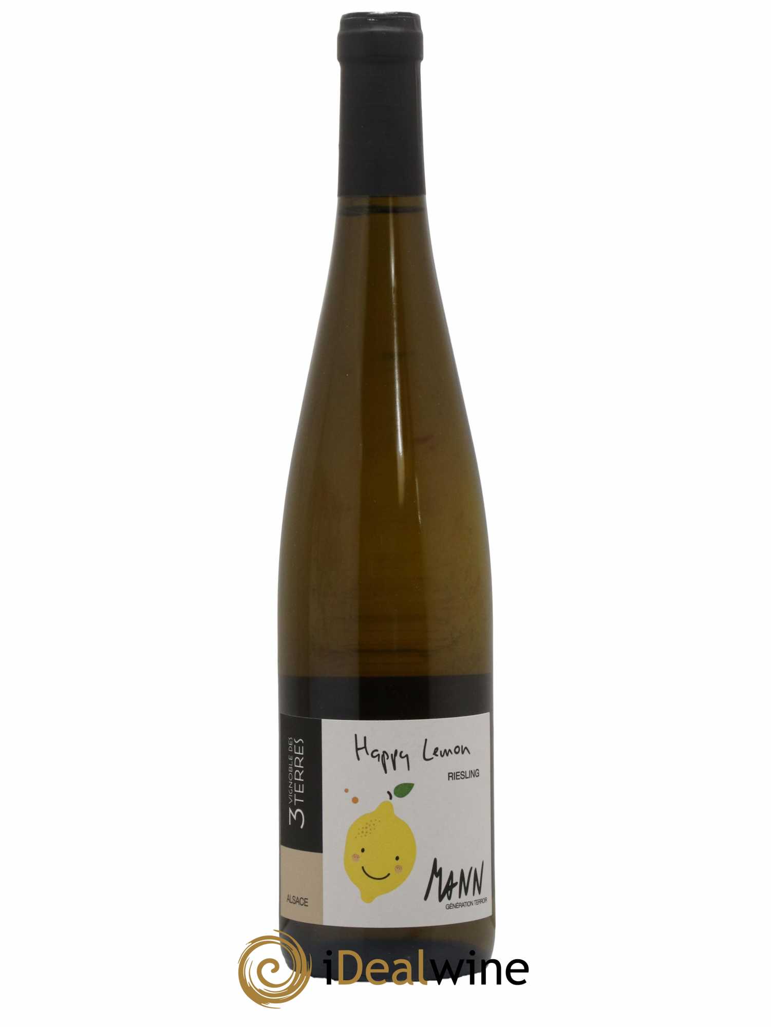 Alsace Vignoble Des 3 Terres Happy Lemon Domaine Mann 2021 - Lot de 1 bouteille - 0