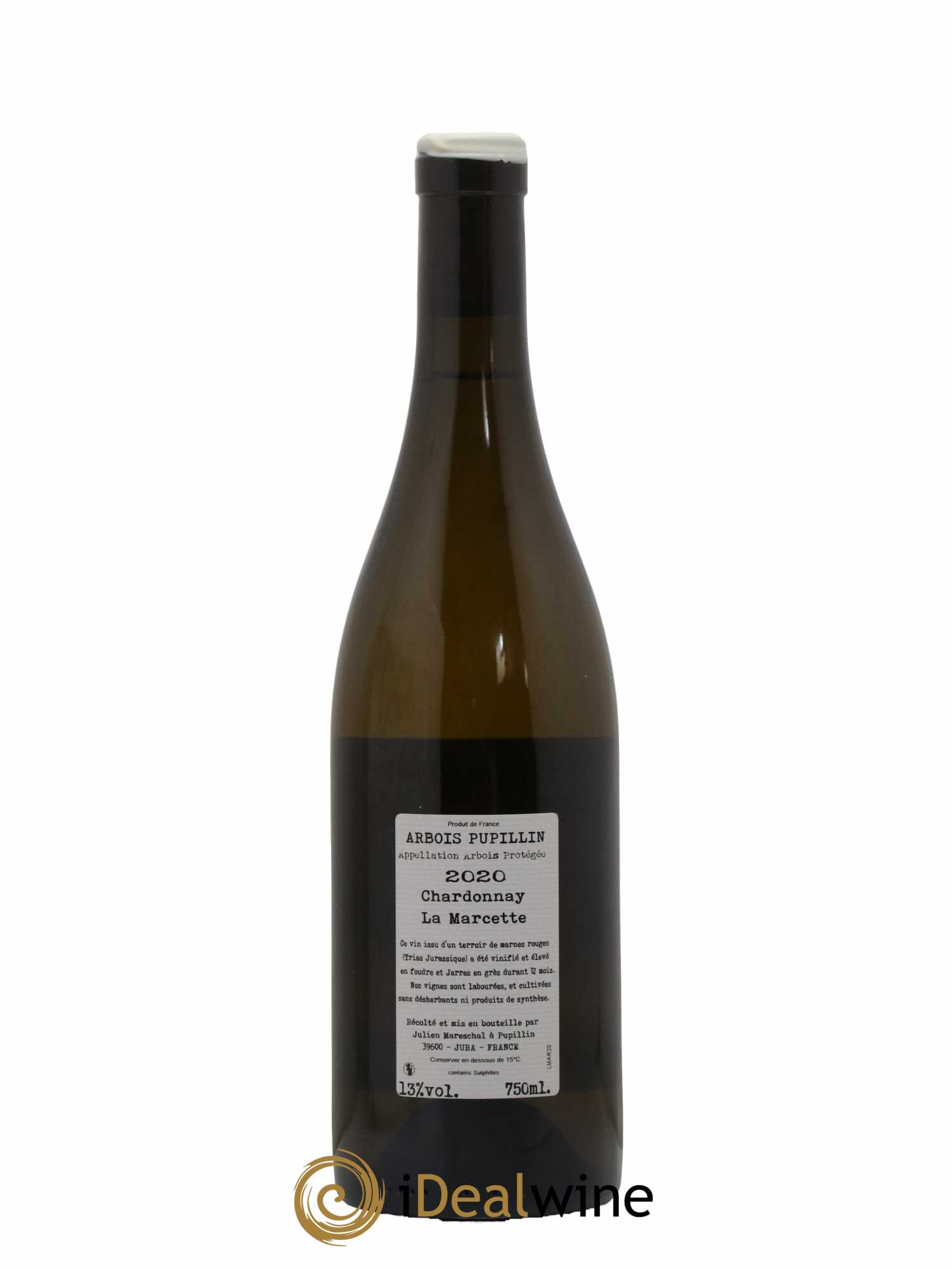 Arbois-Pupillin La Marcette Domaine de la Borde 2020 - Lot de 1 bouteille - 1
