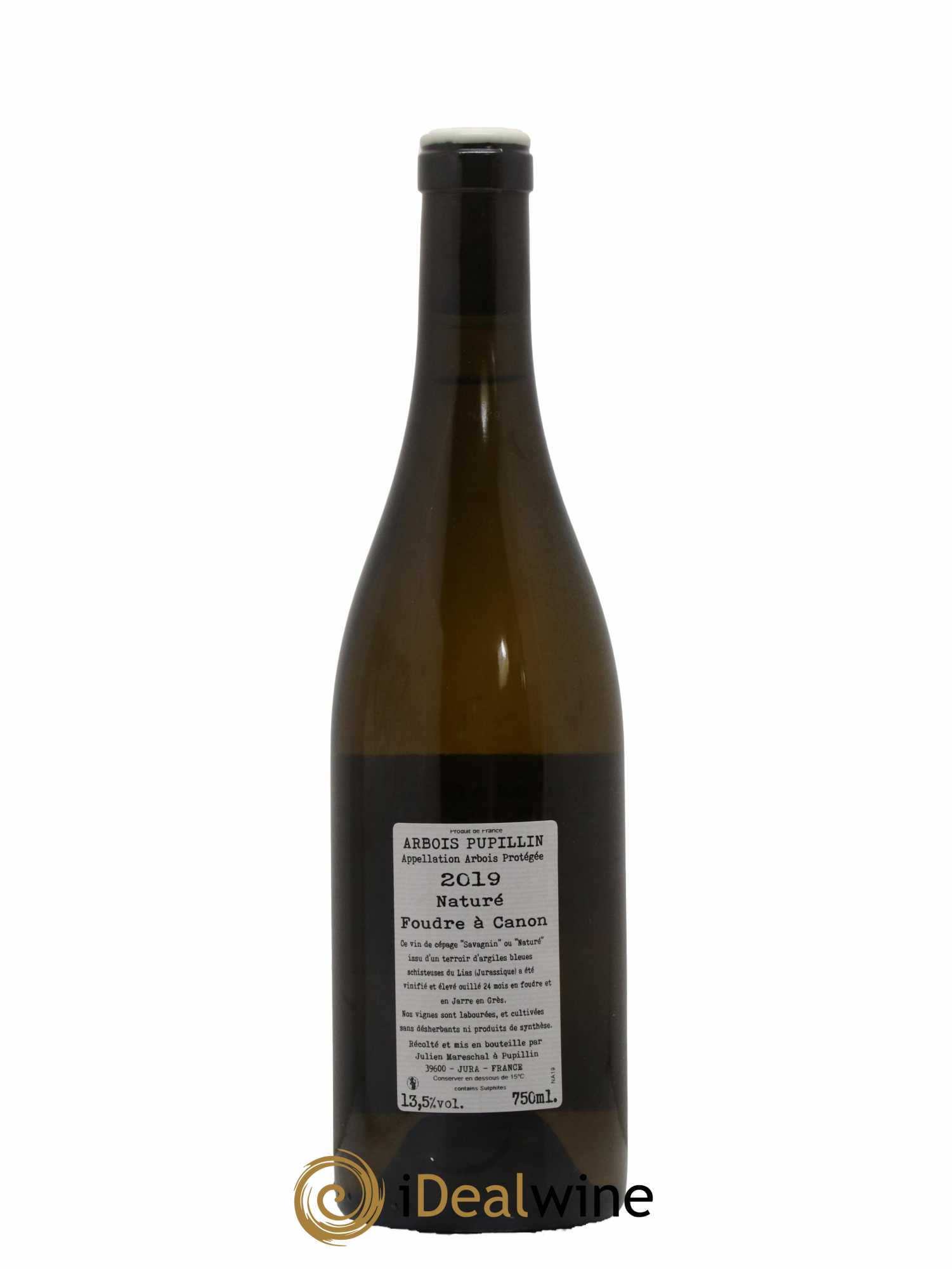 Arbois-Pupillin Foudre à Canon Naturé Domaine de la Borde 2019 - Lot de 1 bouteille - 1