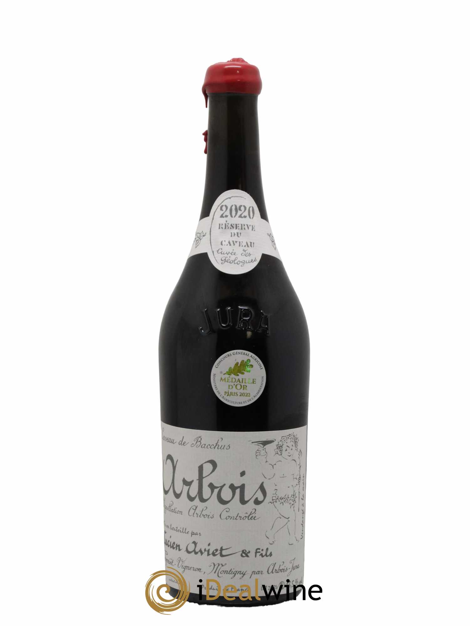 Arbois Trousseau Marne Rouge Cuvée des Géologues Lucien Aviet (Domaine) 2020 - Lot de 1 bouteille - 0