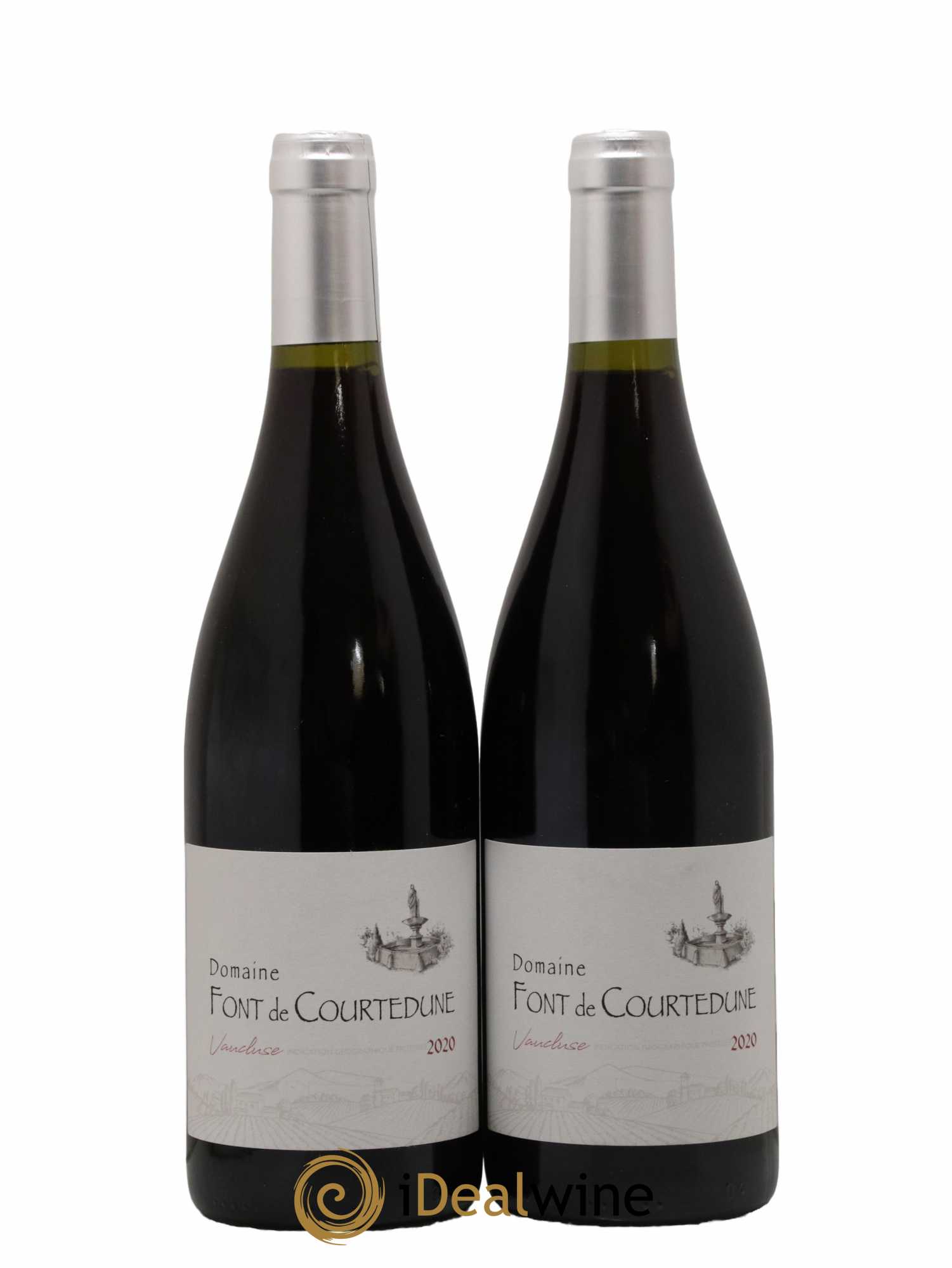 Vaucluse Domaine Font de Courtedune 2020 - Lot de 2 bouteilles - 0
